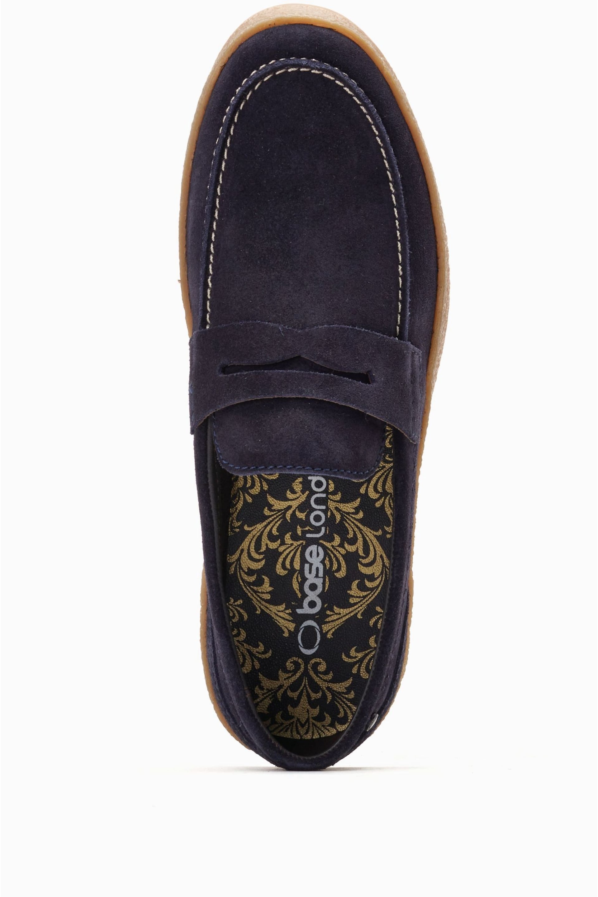Base London Claude Slip On Penny Loafers - Image 4 of 6