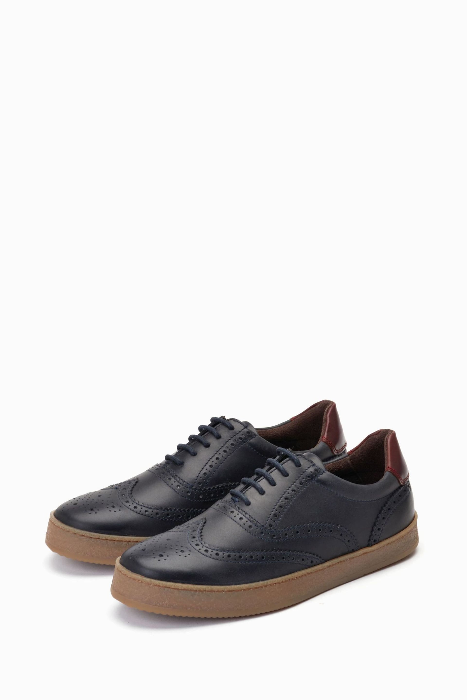 Base London Christo Brogue Sneakers - Image 3 of 6