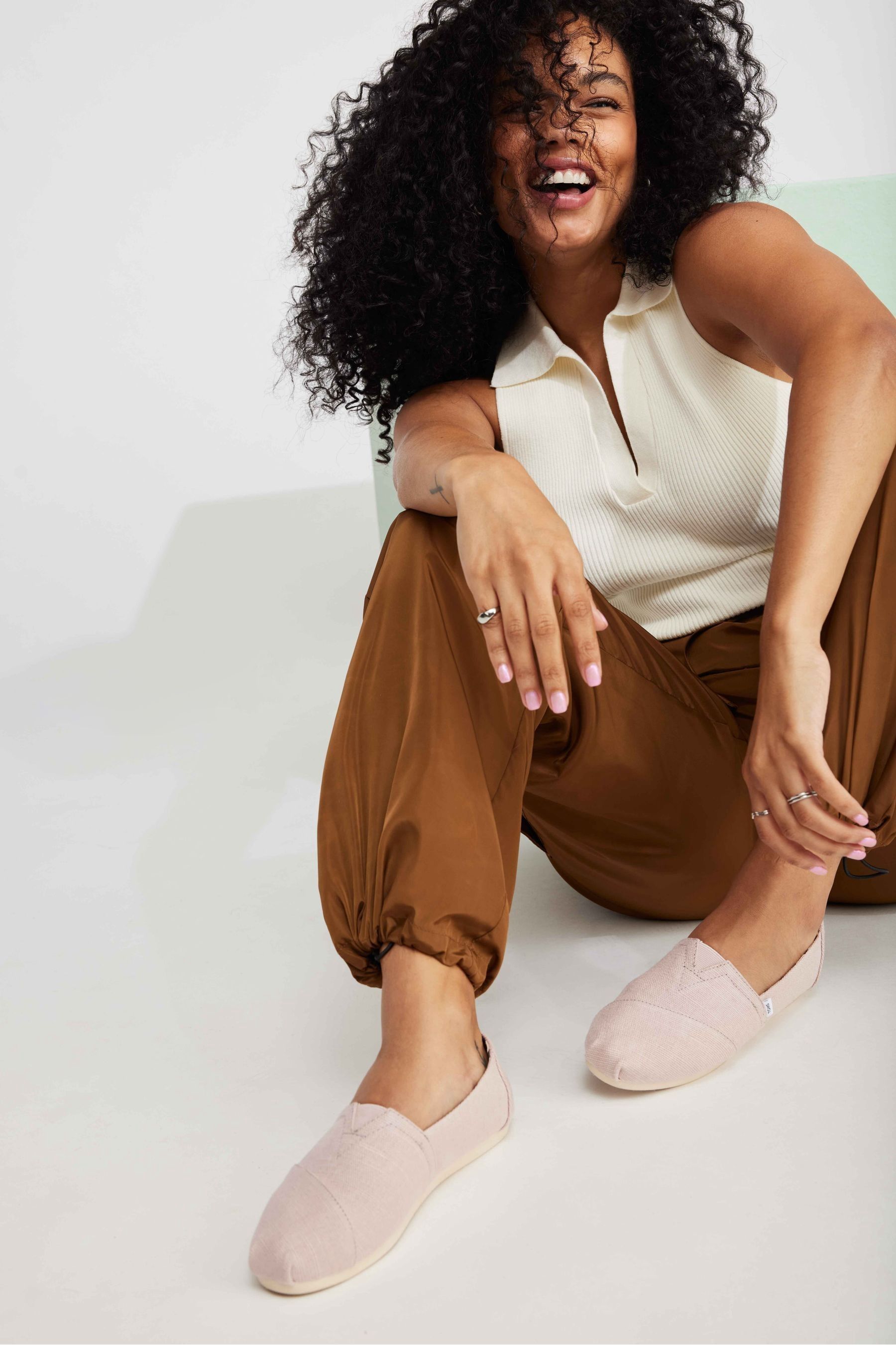 Buy TOMS Alpargata Classic Vegan Recycled Cotton Shoes from Next Malta
