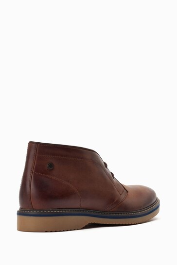 Base London Brody Lace-Up Chukka Boots