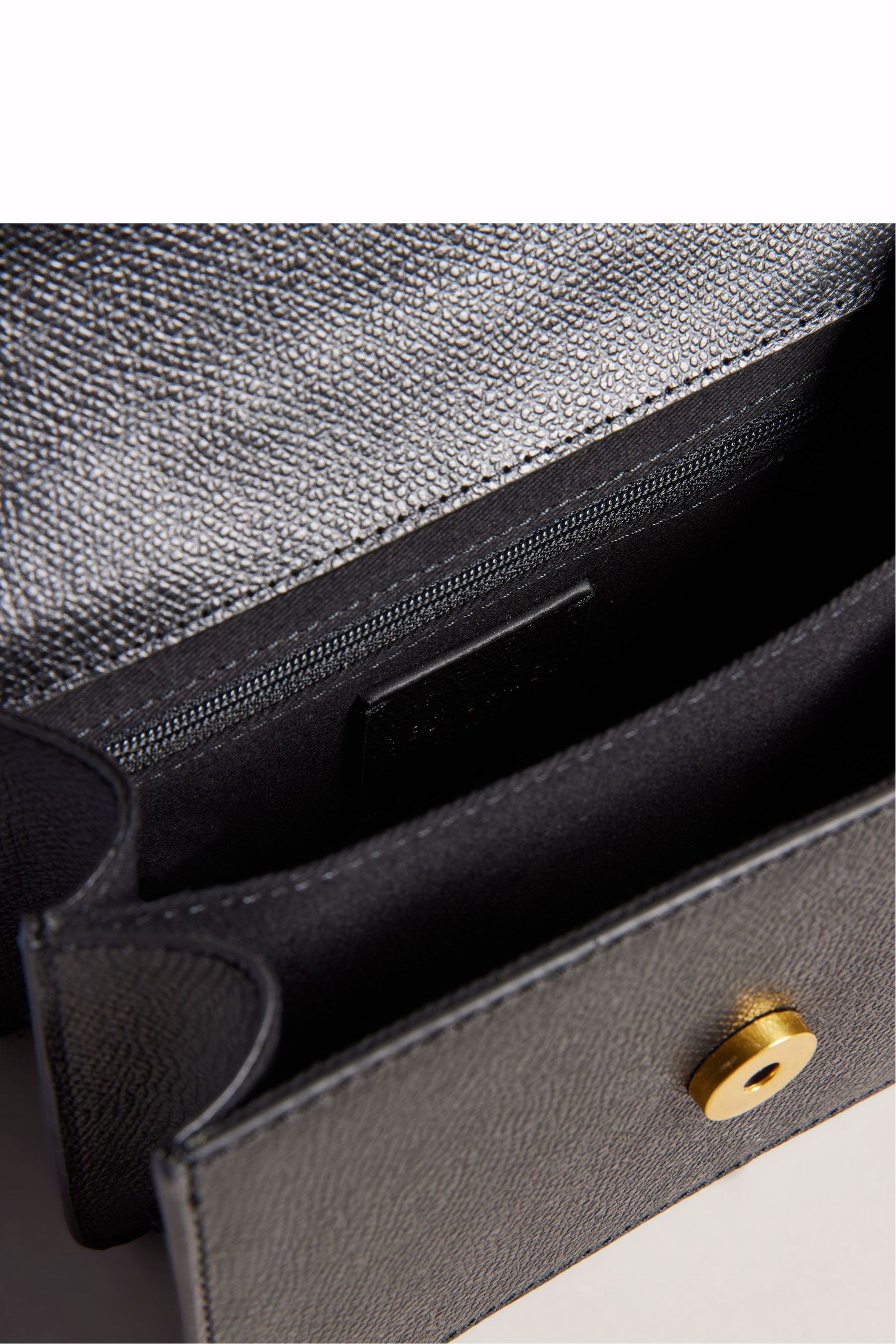 Buy Ted Baker Black Padlock Detail Sloane Mini Shoulder Bag from Next Ireland