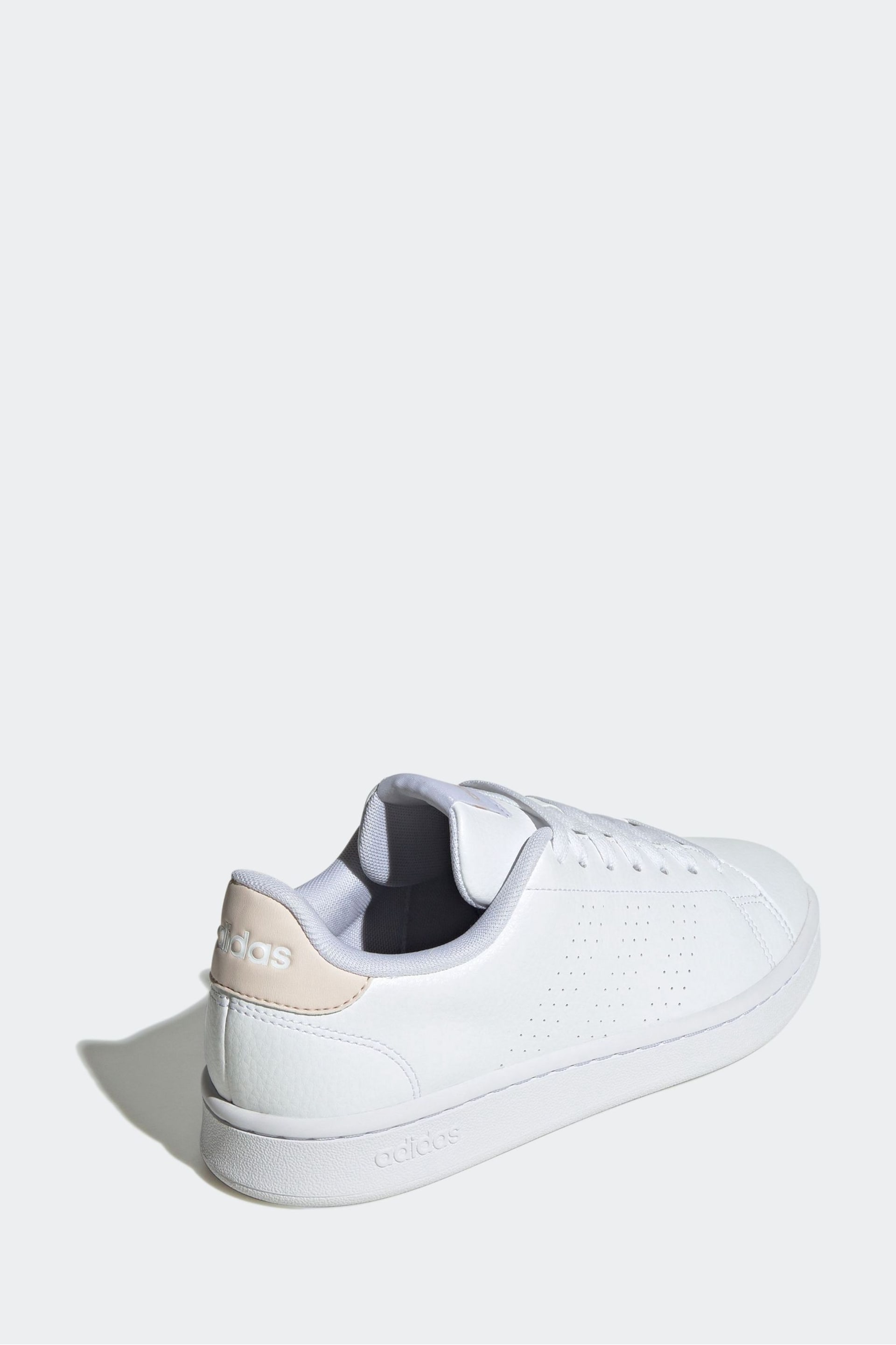 adidas White Sportswear Advantage Trainers - Image 5 of 11