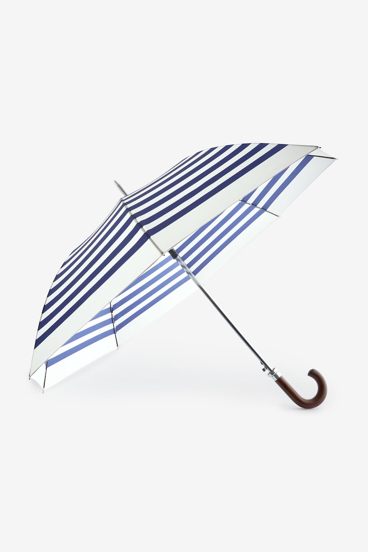 Black/Cream Stripe Large Umbrella - Image 1 of 2