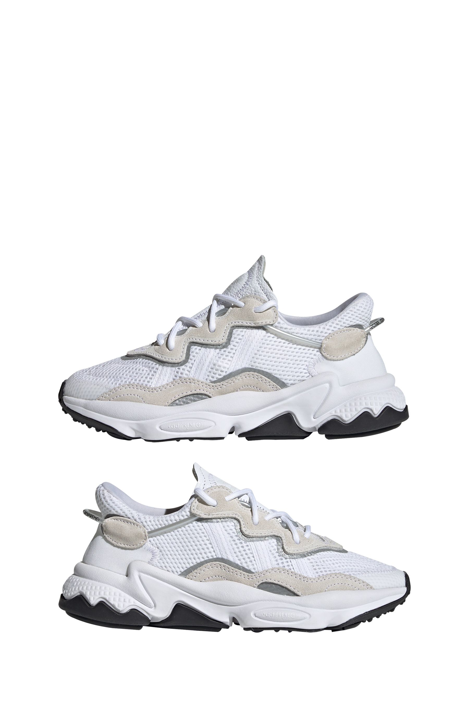 Adidas ozweego white grey top