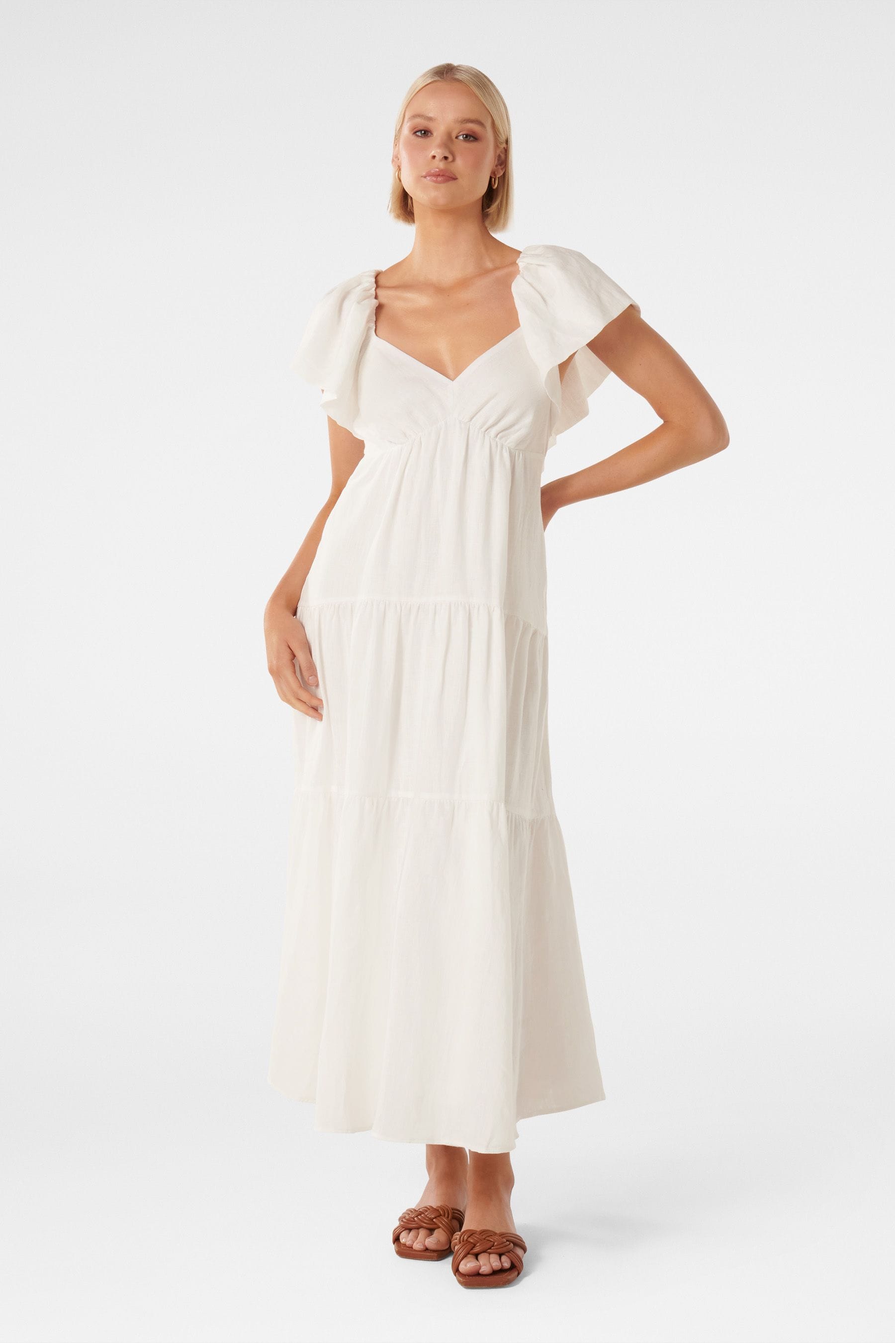 Forever new white clearance dress