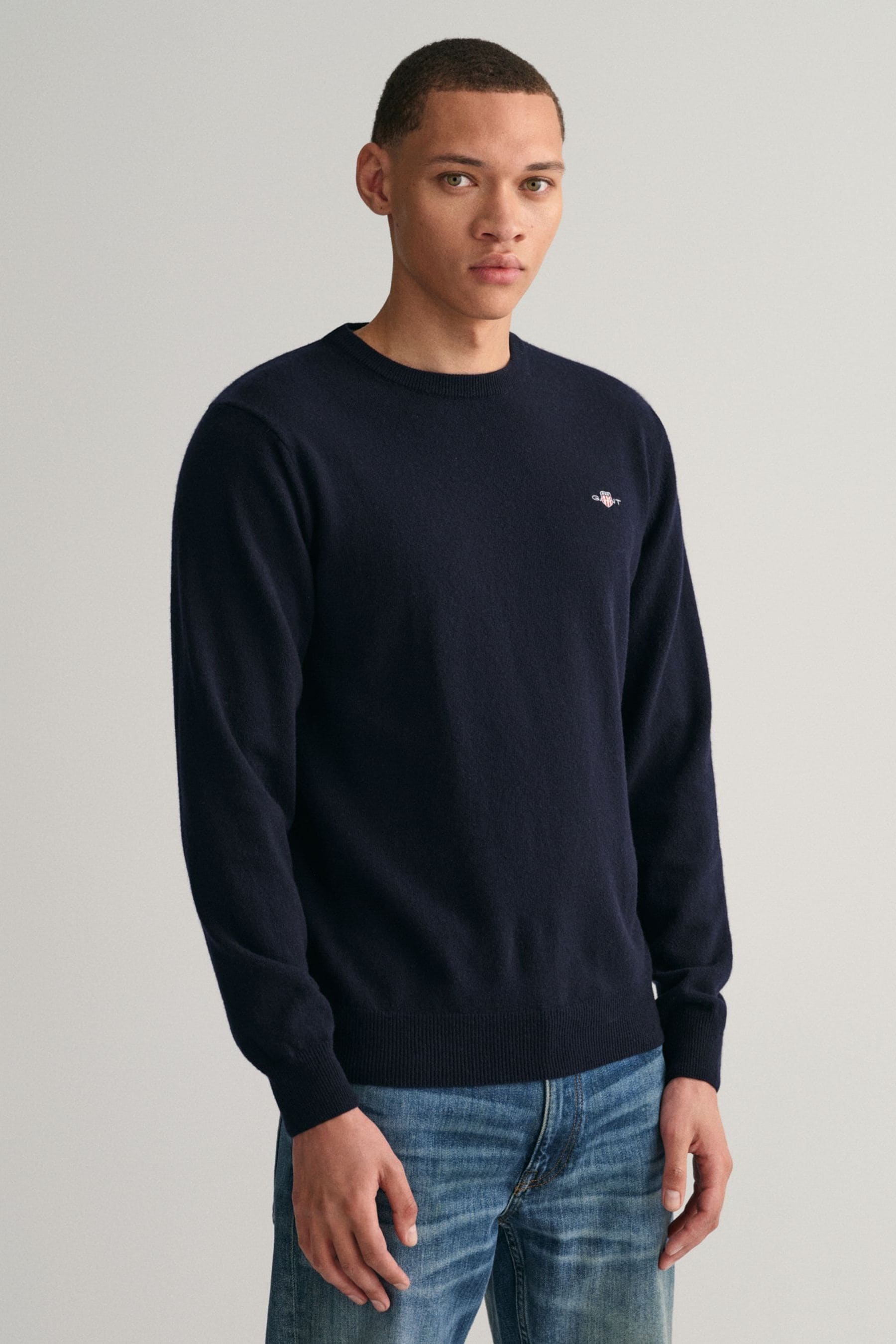 Grey gant jumper online