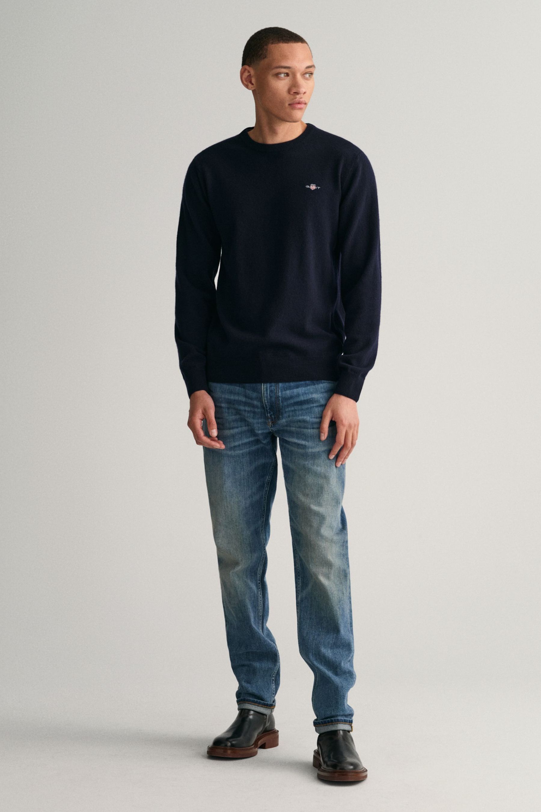 Gant super fine lambswool crew 2025