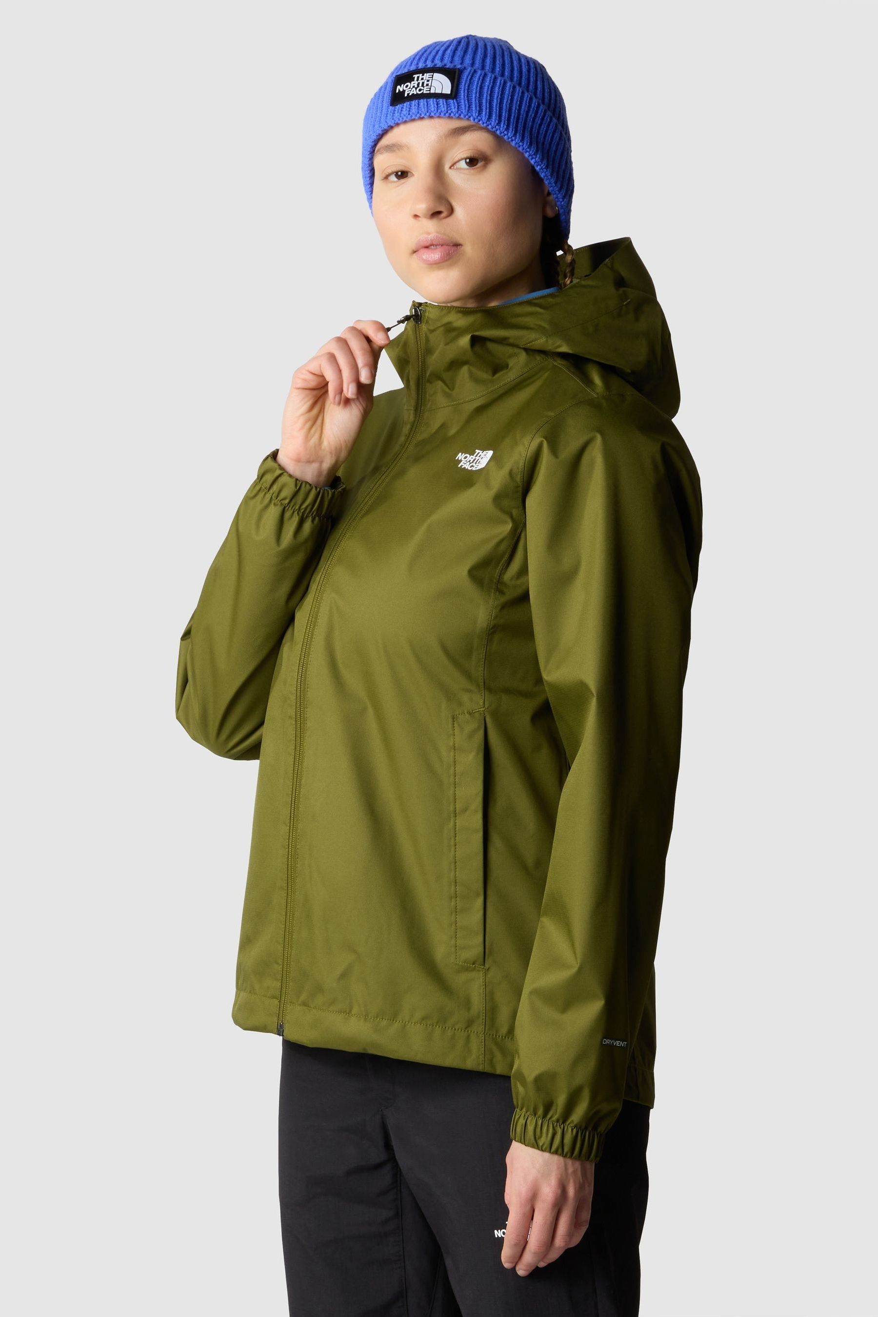 Buy The North Face Green Womens Quest Waterproof Jacket from Next Luxembourg