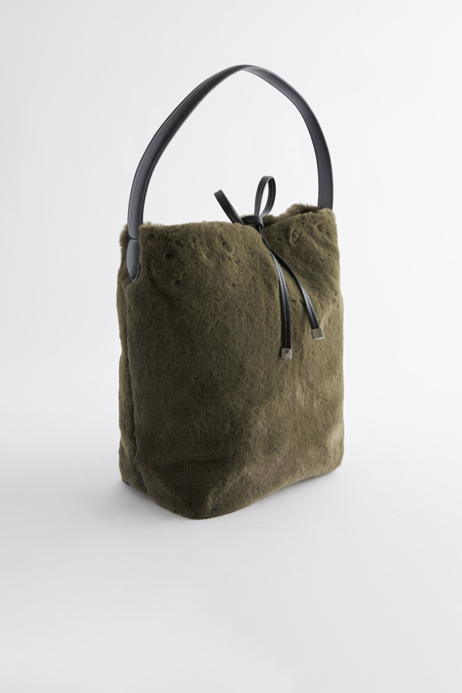Faux fur hobo bag on sale