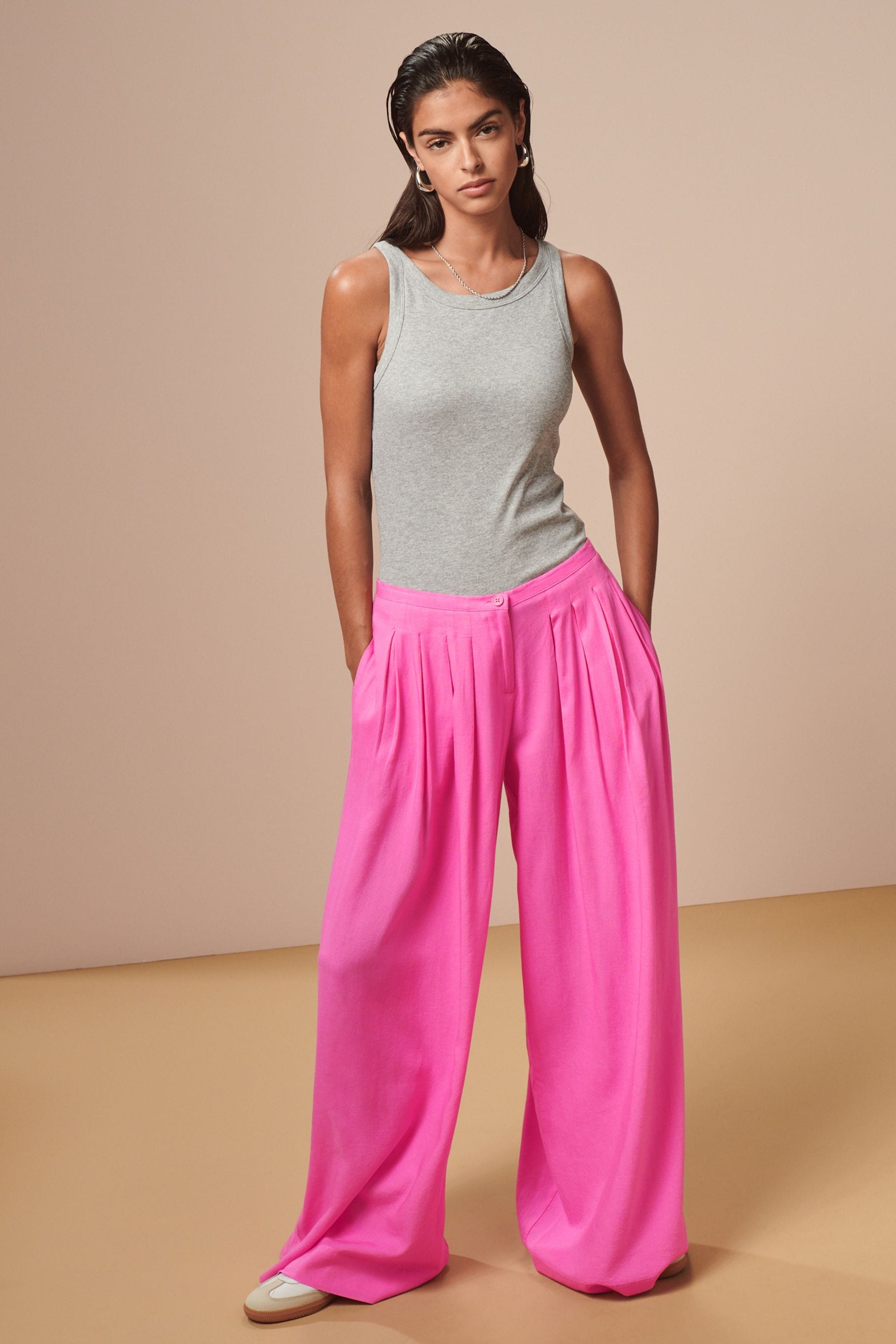 Pink trousers next deals