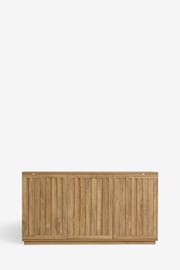 Light Slatted Large Sideboard - Image 5 of 9