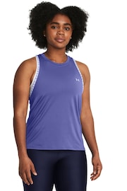 Under Armour Blue Knockout Novelty Tank - Image 1 of 4