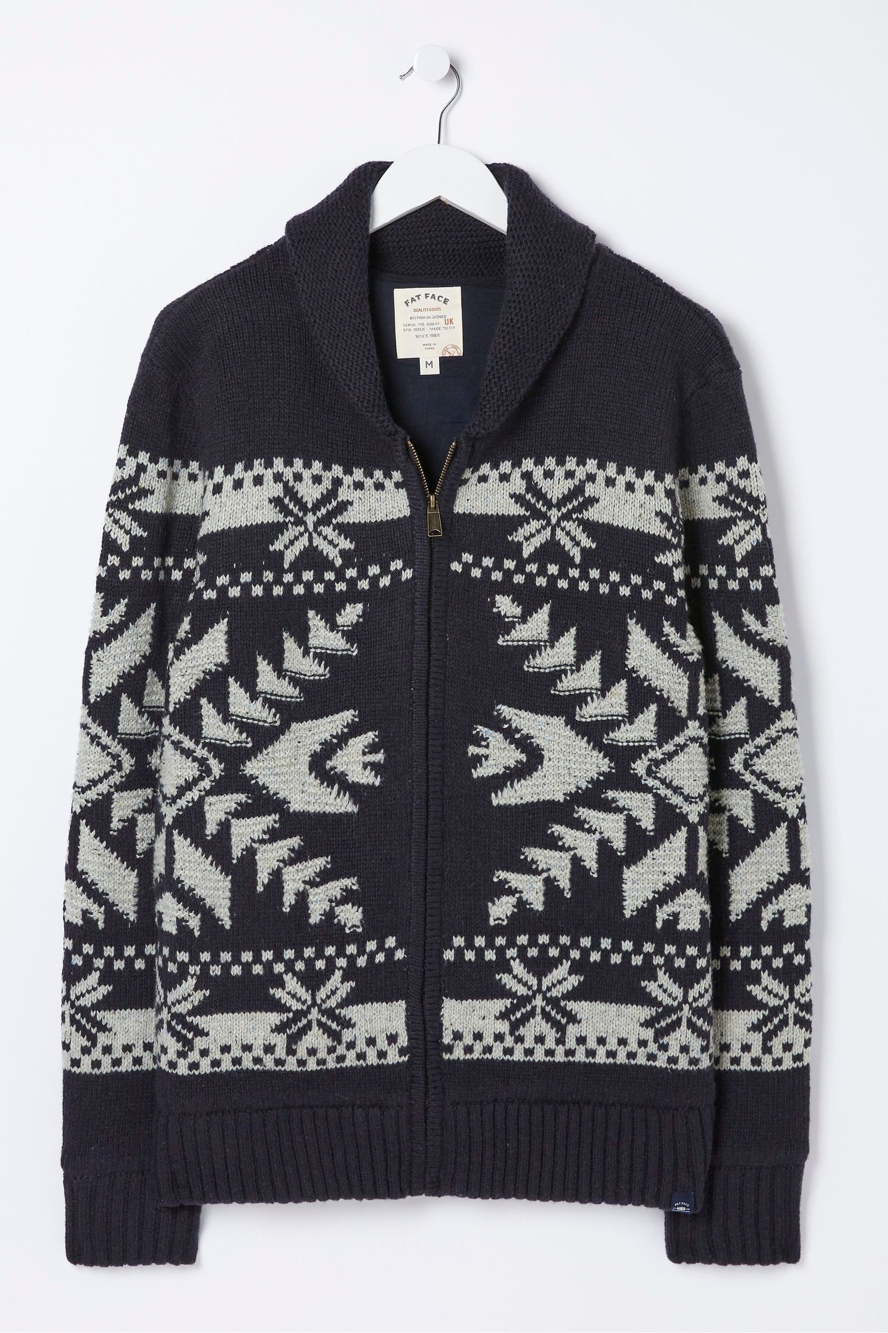 Fat face mens cardigan shop
