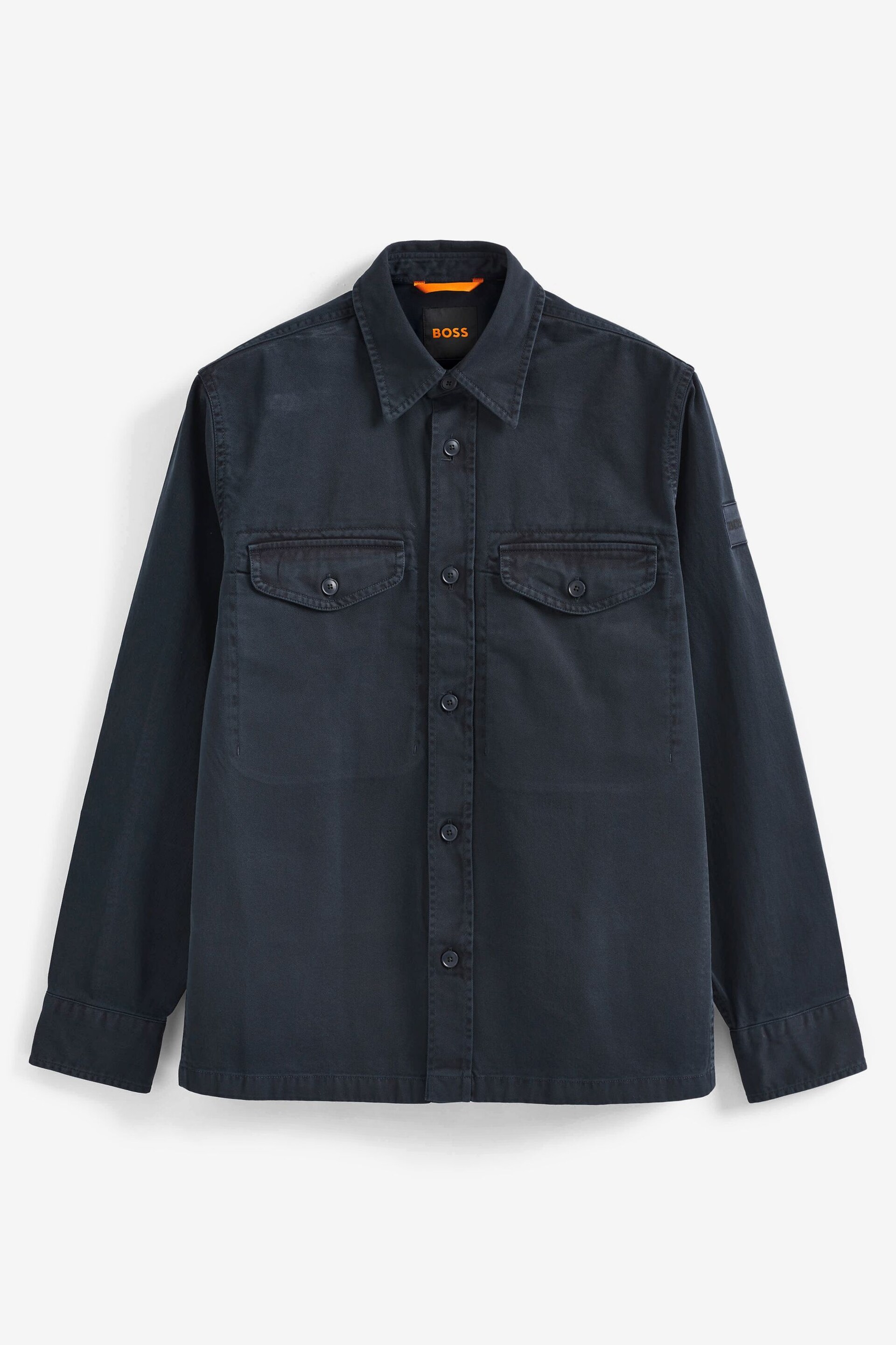 BOSS Blue Lovelock Shirt - Image 8 of 8