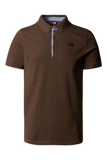The North Face Brown Premium Pique Polo Shirt