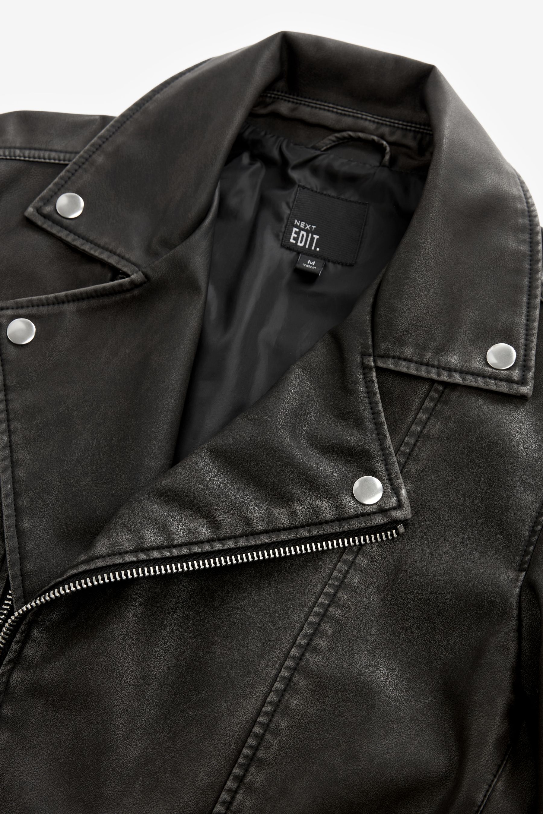 Next leather biker jacket on sale
