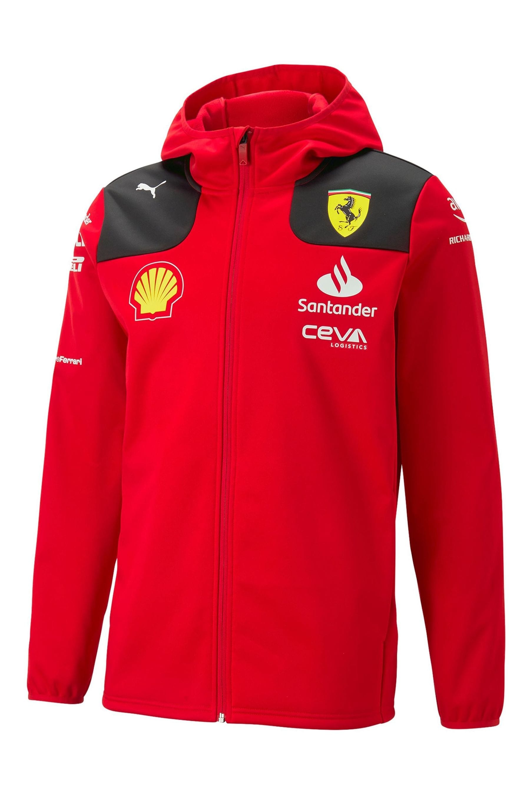 Buy Fanatics Red Scuderia Ferrari 2023 Team Softshell Jacket from