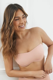 Nude DD+ Non Pad Minimise Strapless Bandeau Bra - Image 1 of 8