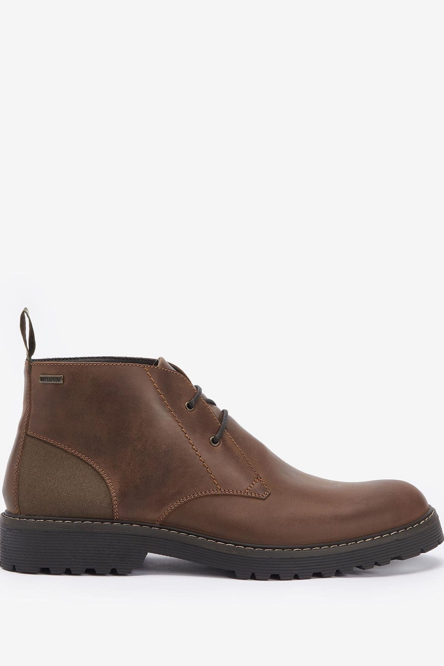 Barbour Brown Maxwell Waterproof Chukka Boots