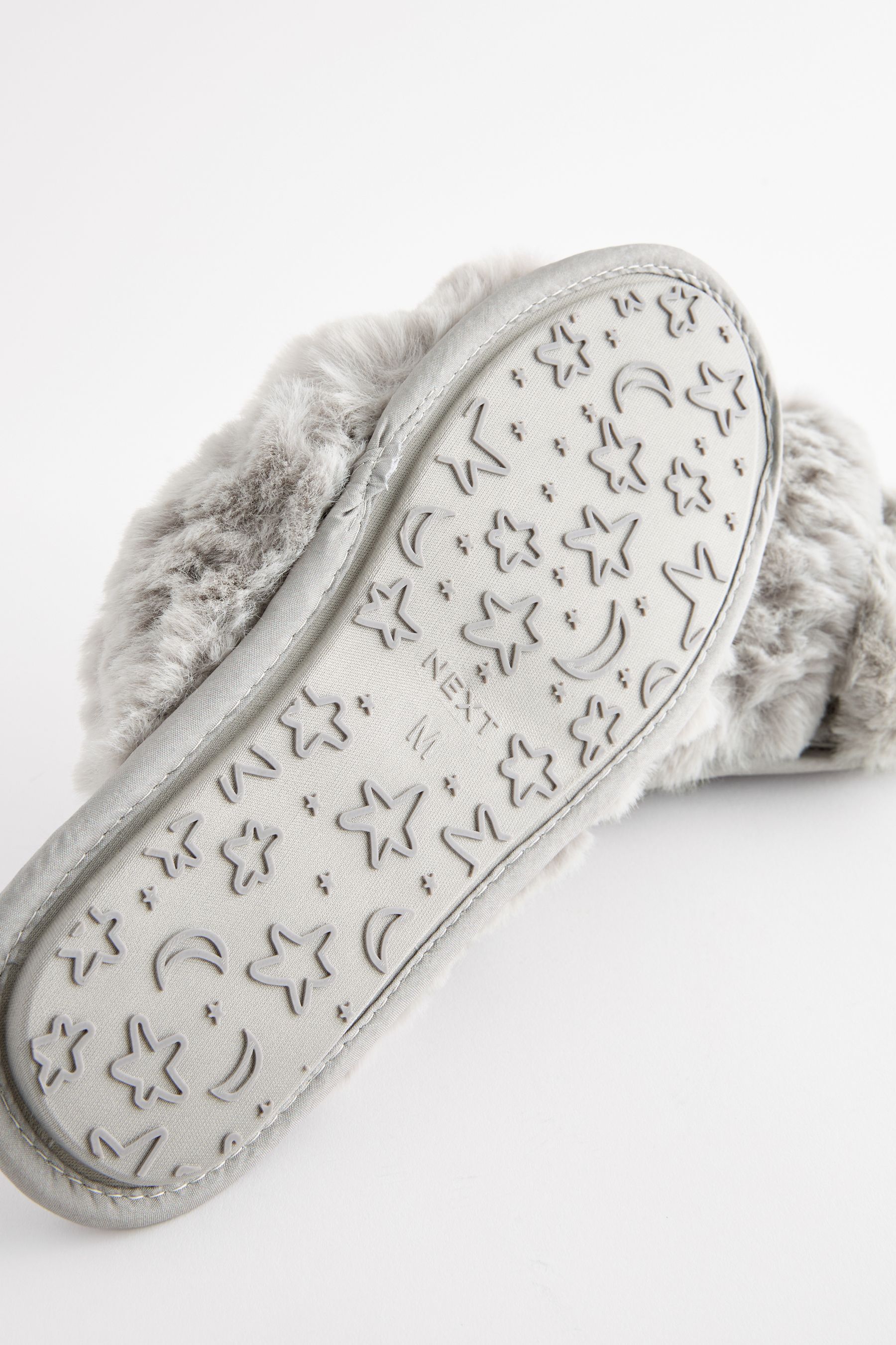 Next grey women's slippers clearance