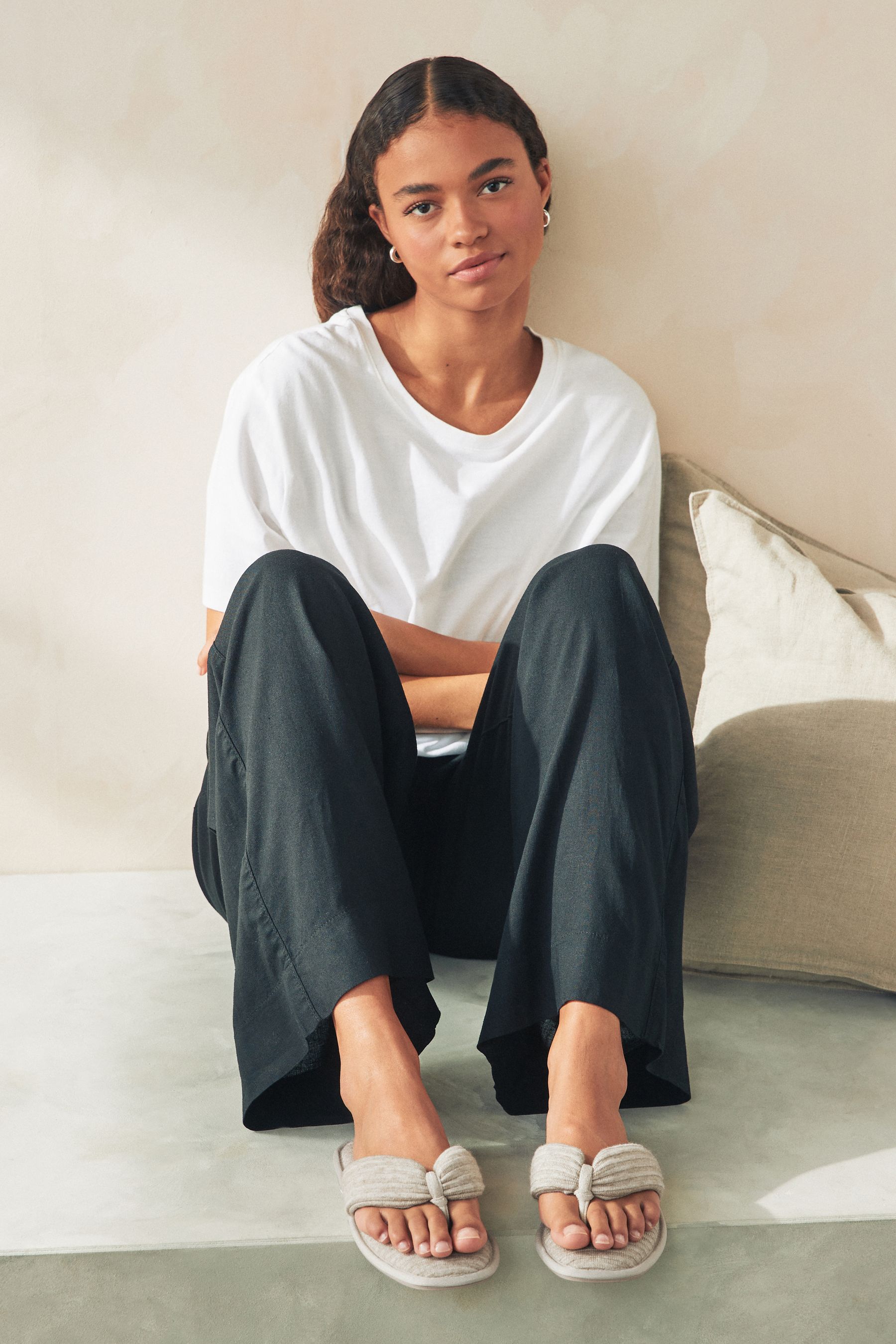 Acheter neutre Rib Flip Flop Slippers from Next France