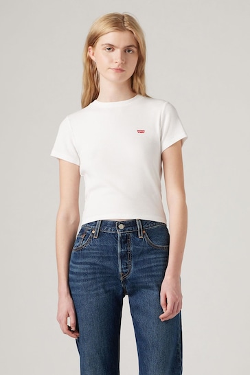 Levi's® White Crop T-Shirt