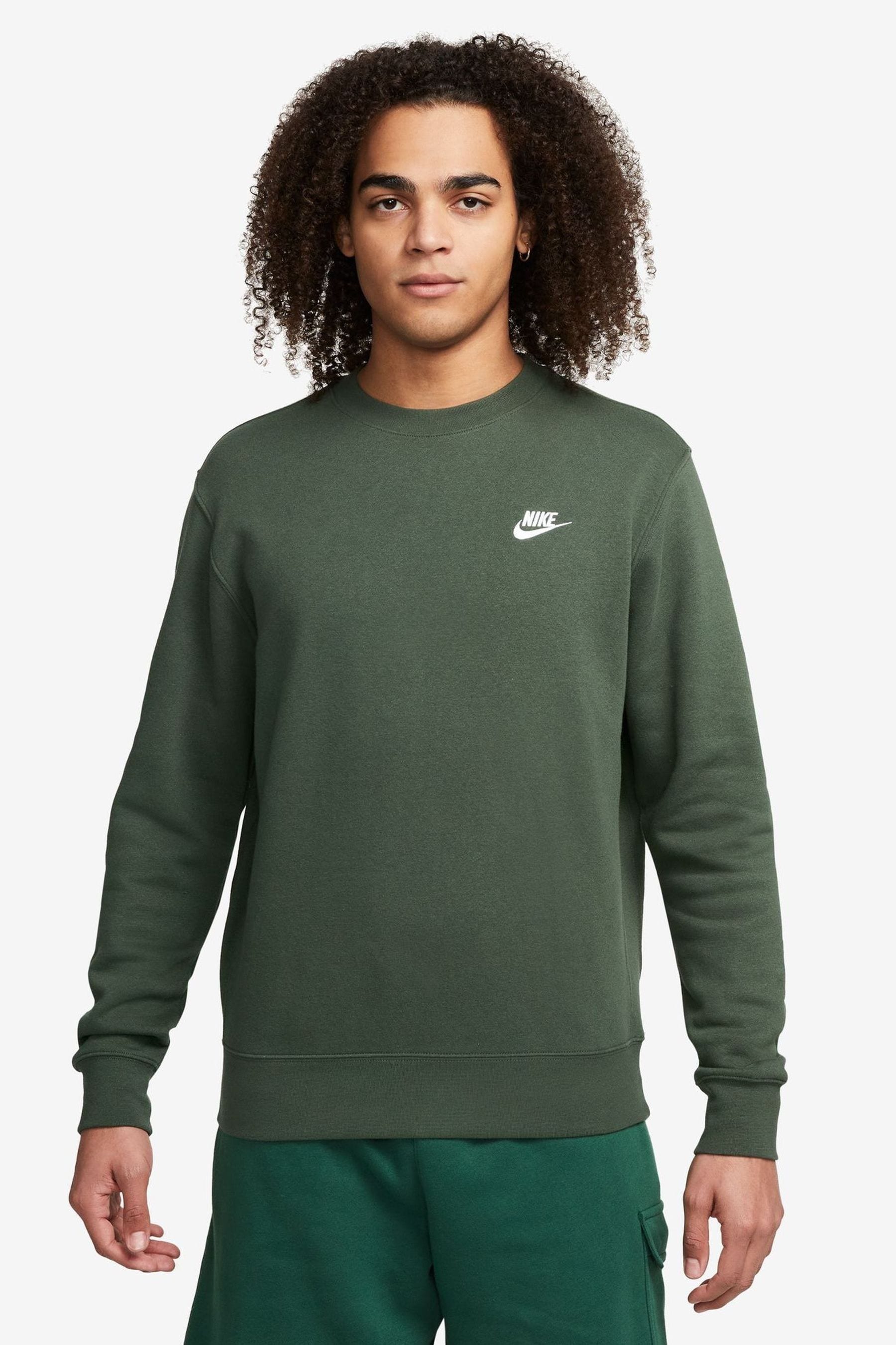 Dark green nike sweatshirt new arrivals
