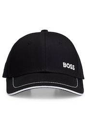 BOSS Black Printed Logo Cap - Image 3 of 5