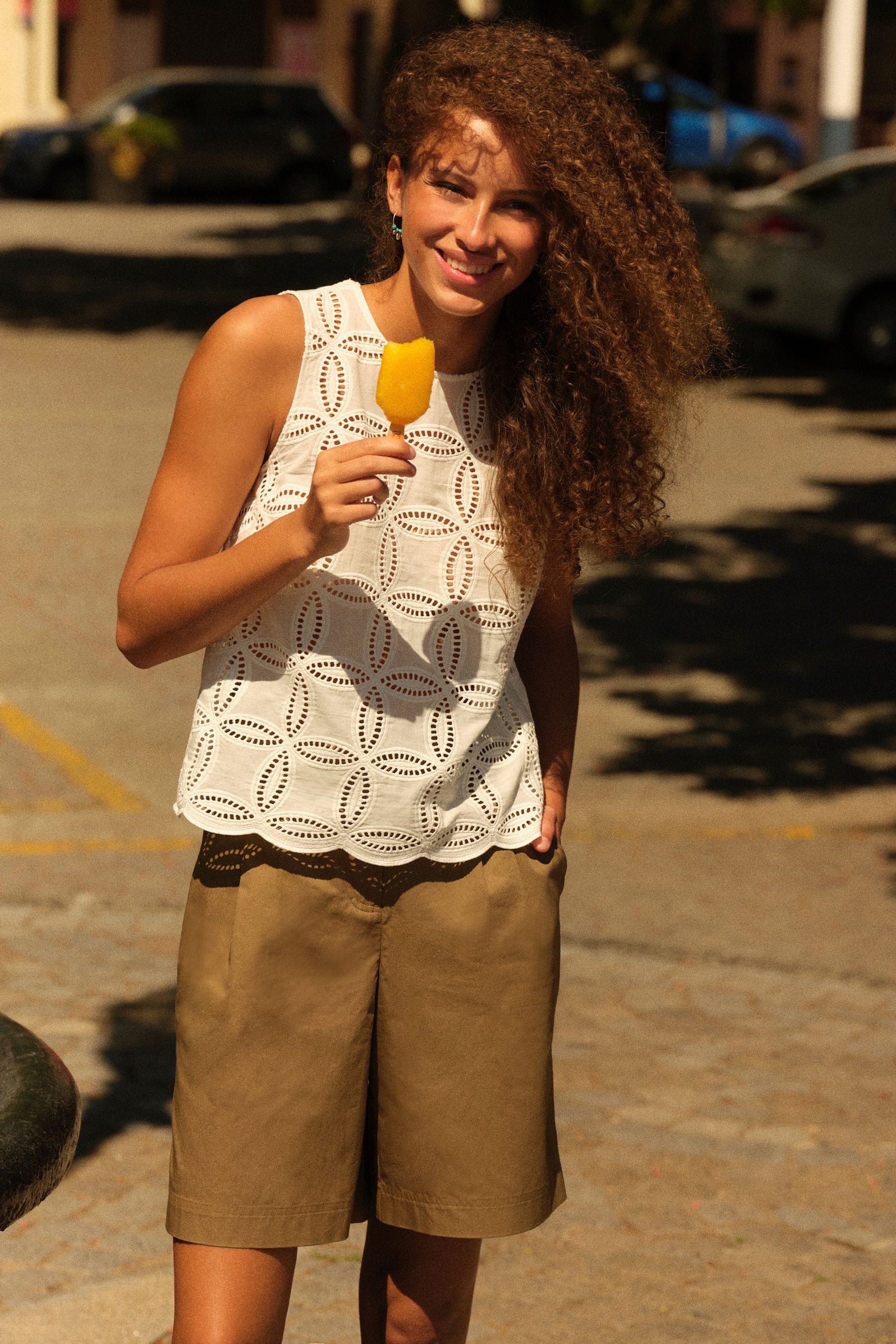 Bermuda knee length shorts on sale