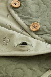 Green Quilted Jacket (3mths-7yrs) - Image 9 of 10