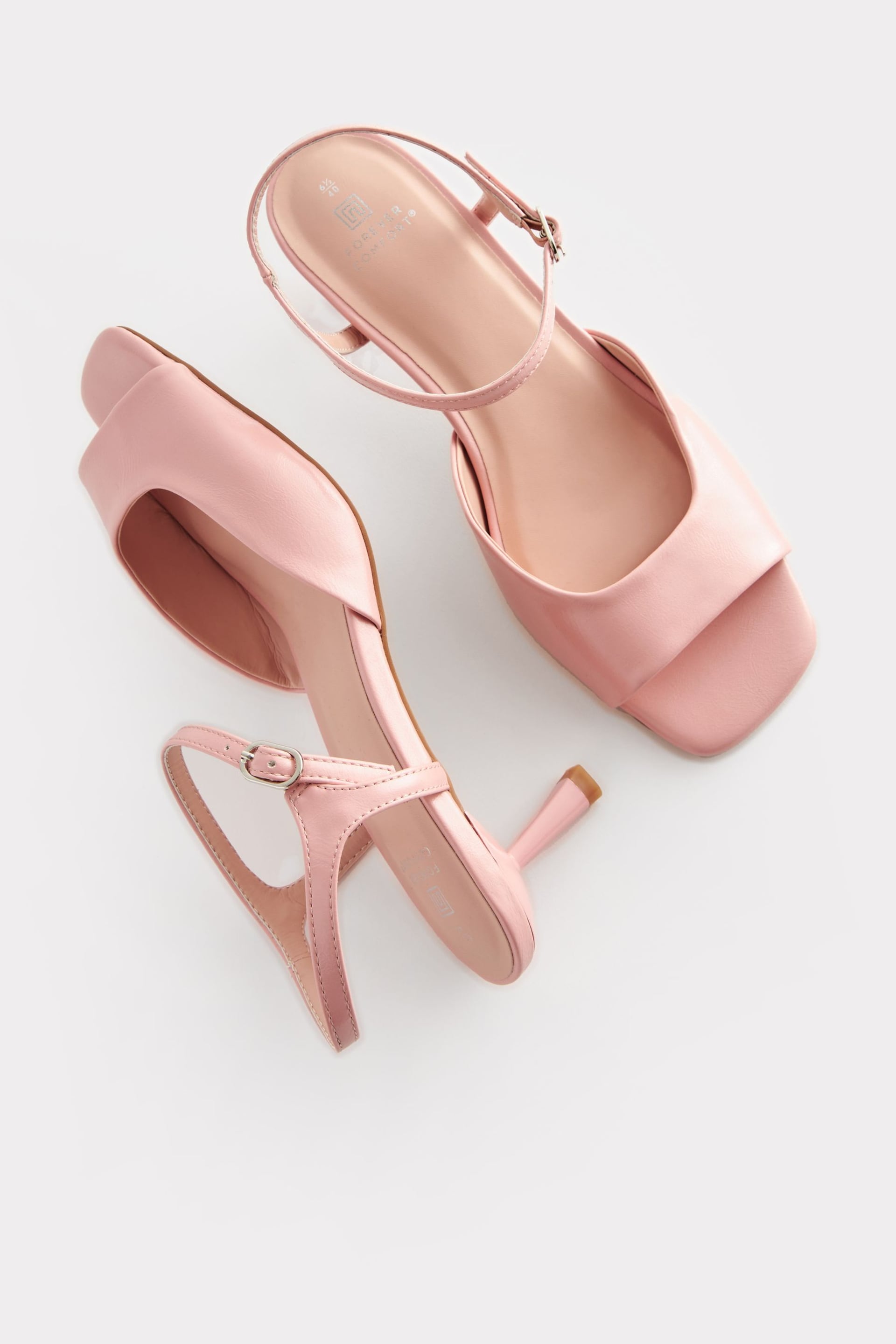 Nude Forever Comfort® Low Simple Sandals - Image 5 of 6