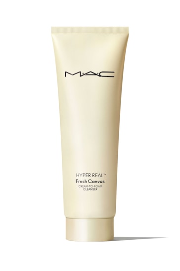 MAC Hyper Real Fresh Canvas Cream-To-Foam Cleanser 125ml
