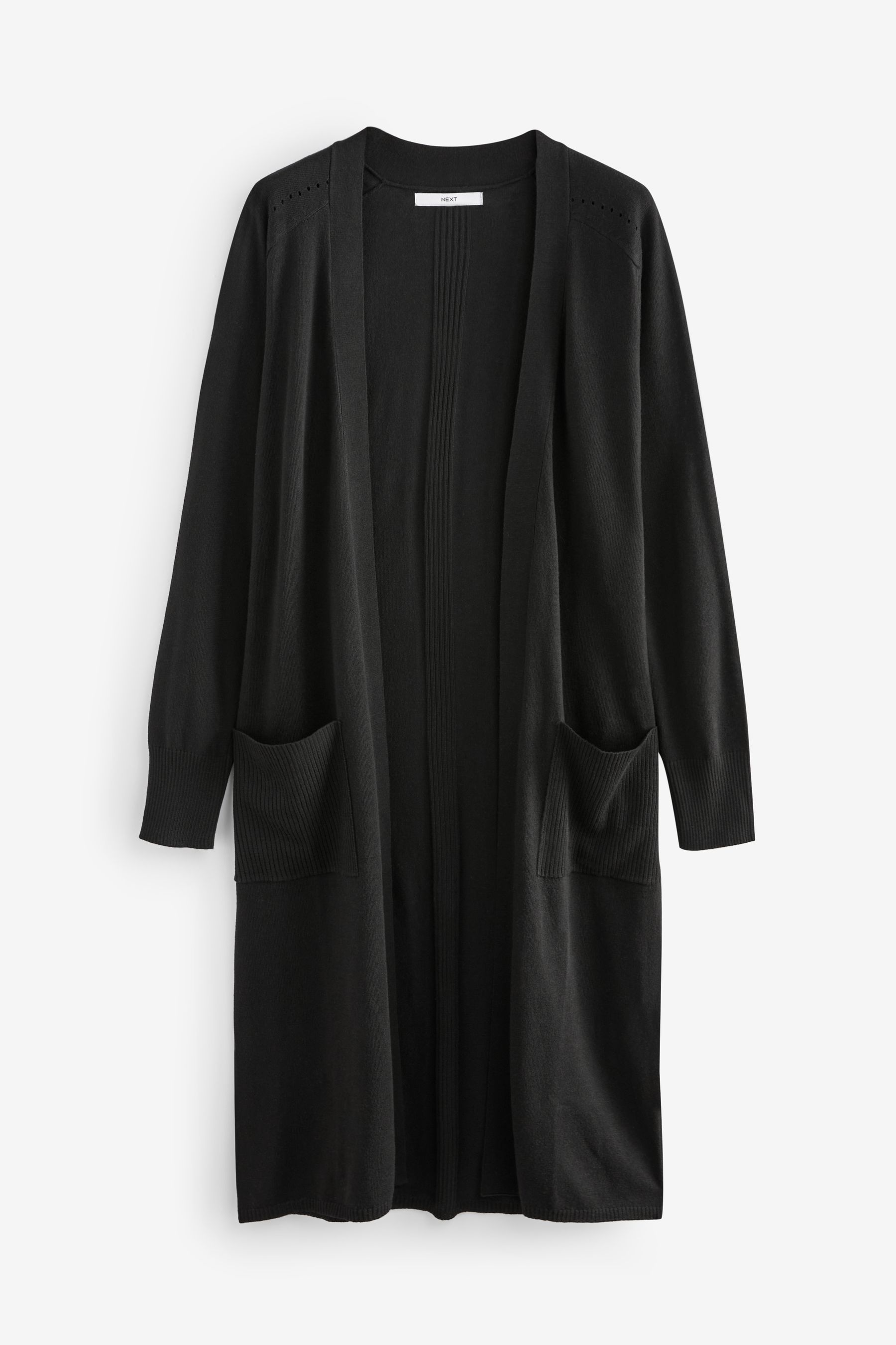 Womens long black cardigan sweater outlet