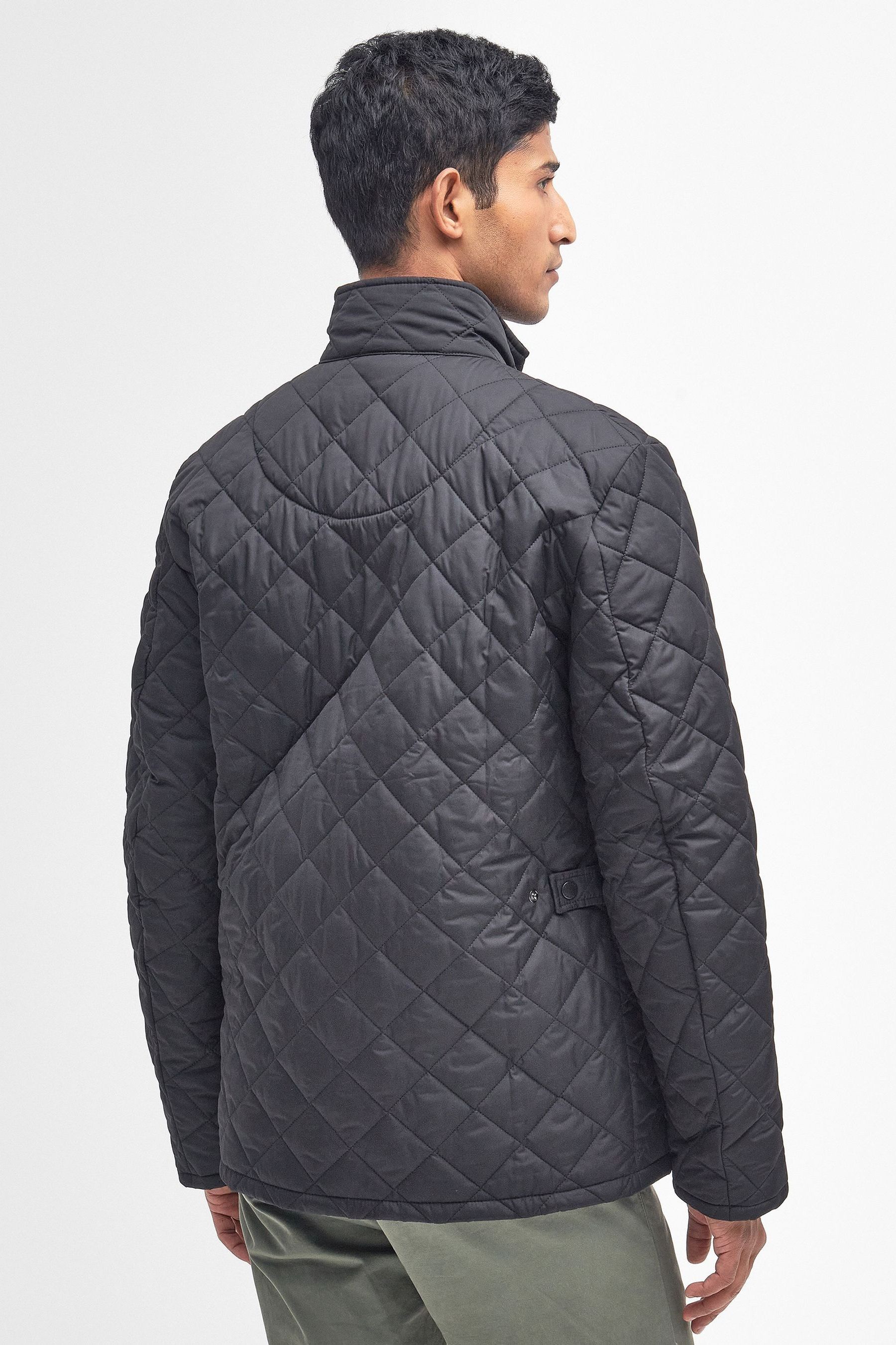 Barbour Black Chelsea Quilted Jacket