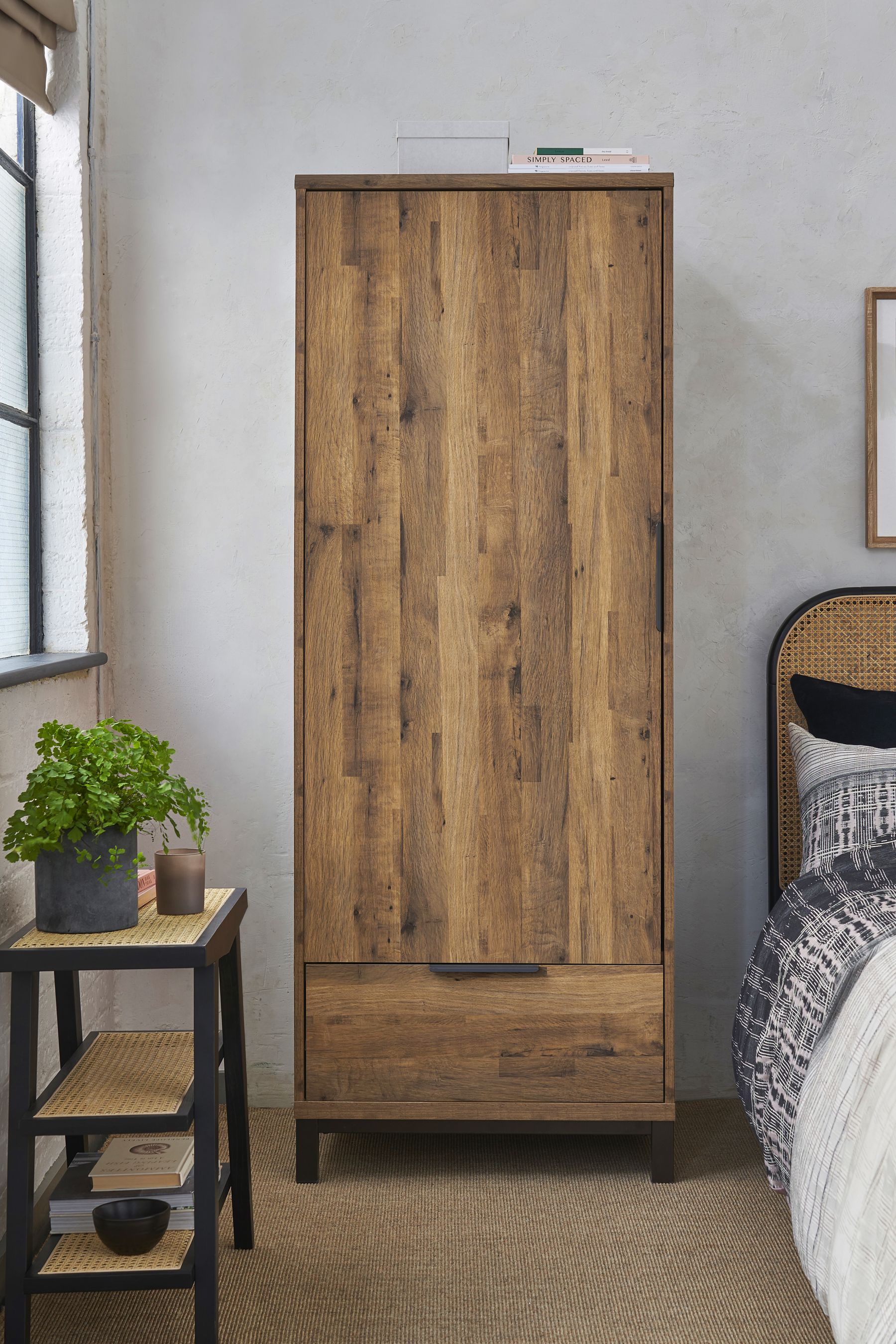 Next shop oak wardrobe