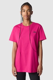 The North Face Pink Womens Festival Graphic T-Shirt - Image 1 of 3