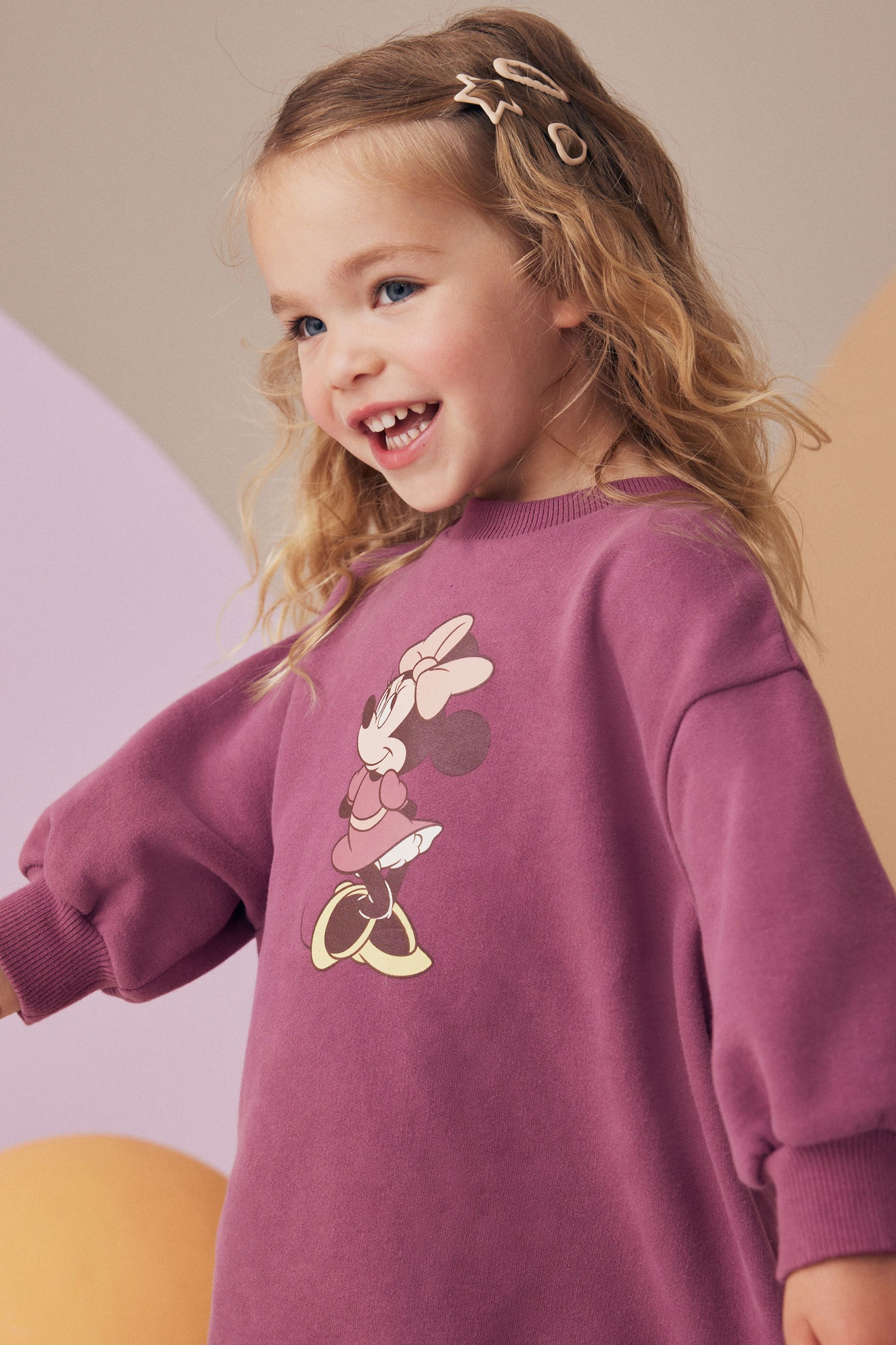 Buy Burgundy Red Minnie Mouse Sweat Dress Leggings 3mths 7yrs from the Next UK online shop