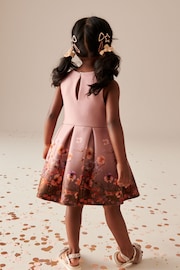 Nude Bow Party Dress (3mths-7yrs) - Image 2 of 8