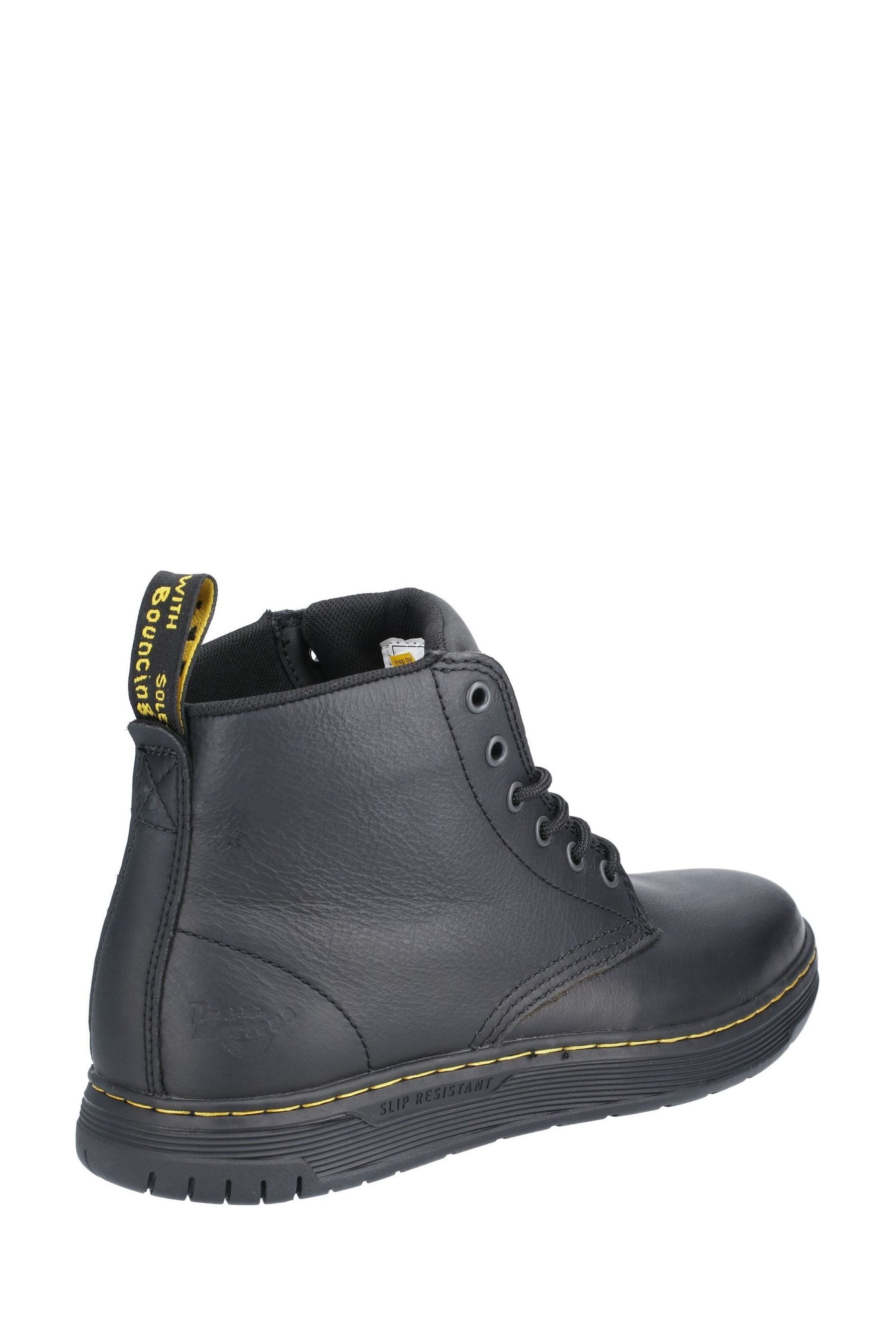Buy Dr. Martens Black Amwell Slip Resistant Leather Shoes from the Next UK online shop