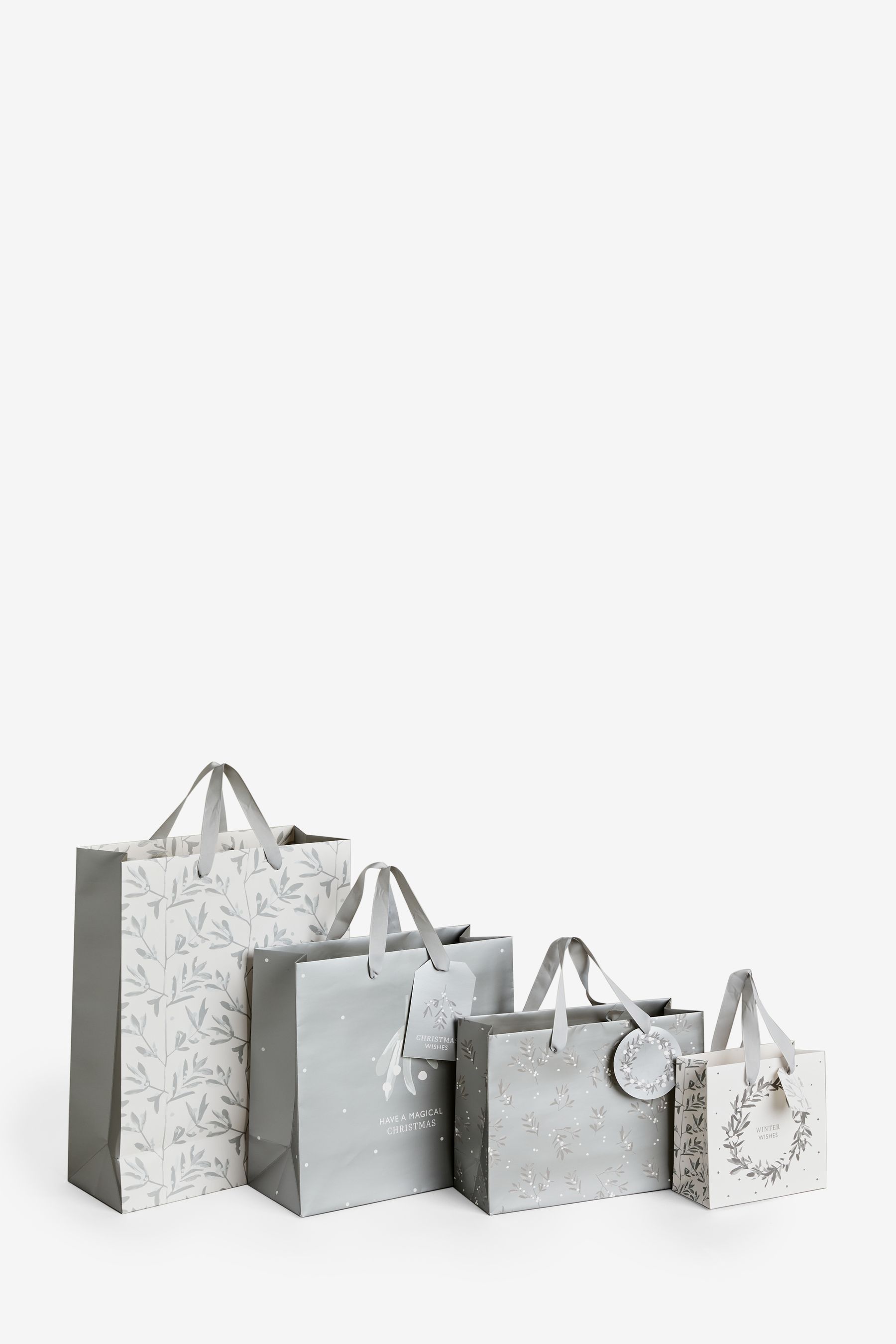 Buy Silver Berries Christmas 4 Pack Gift Bags from Next Netherlands