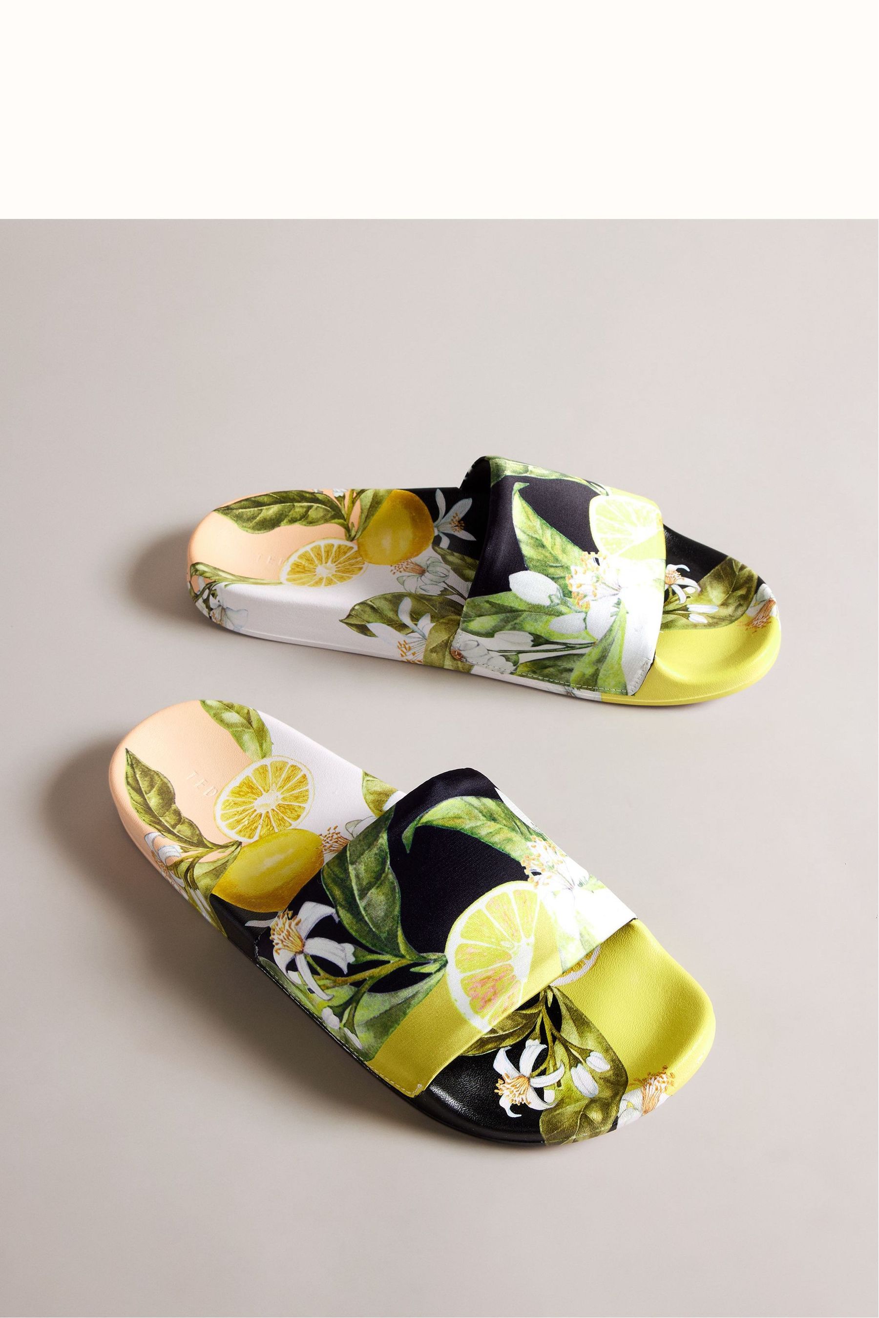 Ted baker yellow sliders hotsell