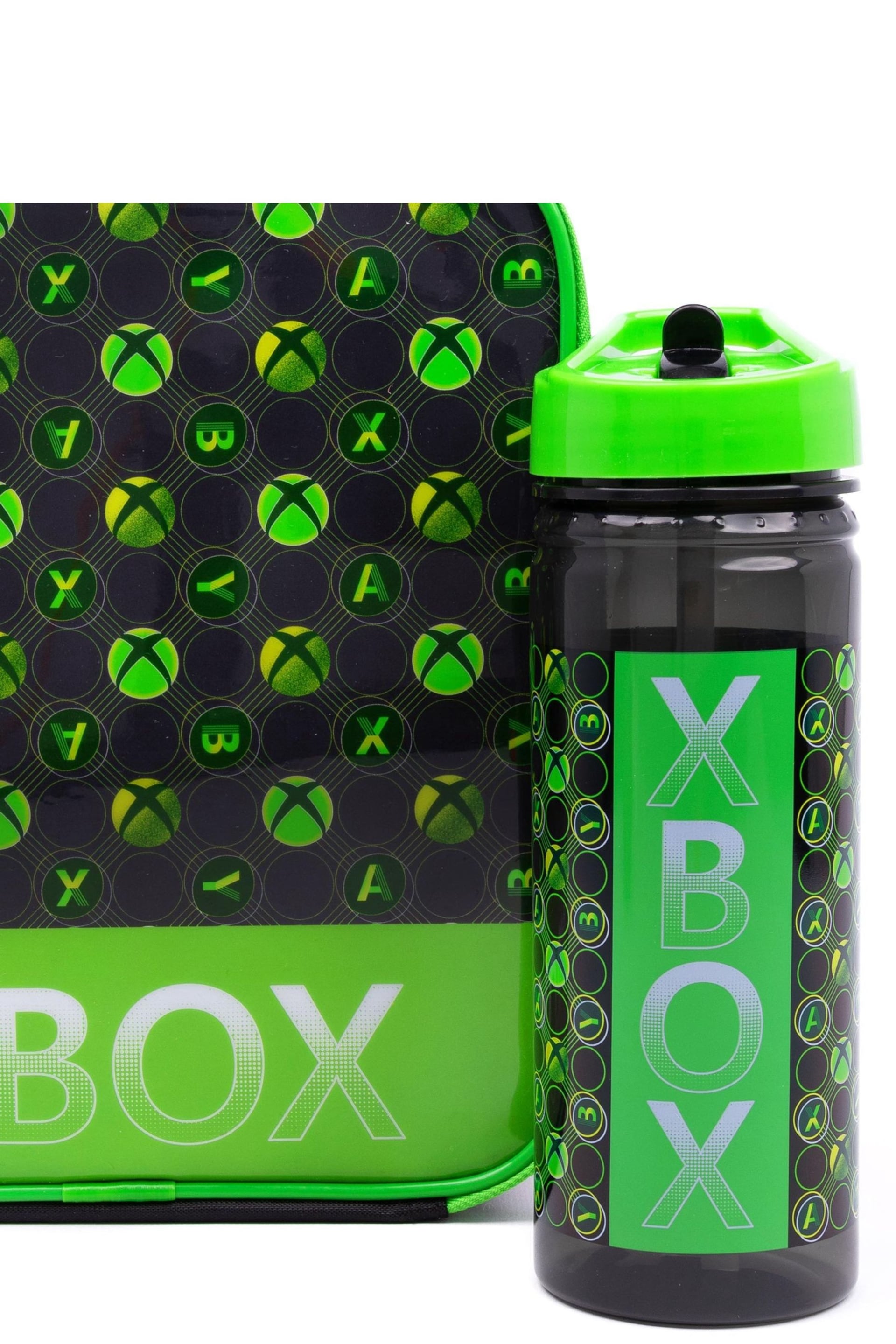 Vanilla Underground Green Xbox Licensing Gaming Lunch Box Set - Image 2 of 4