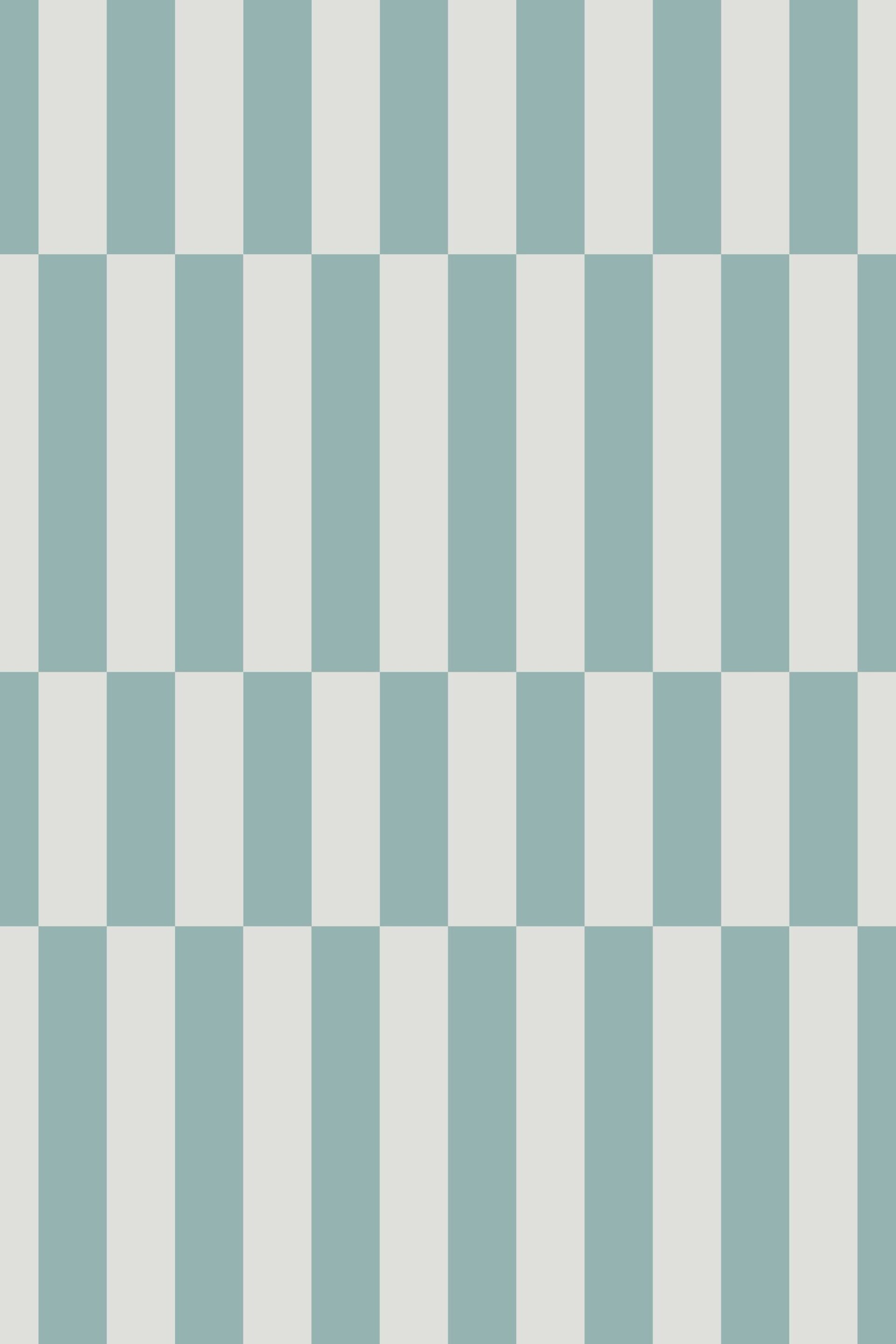 Blue Optimism Stripe Wallpaper - Image 5 of 5