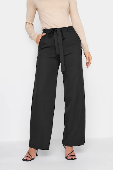 Long Tall Sally Black Wide Leg Trousers