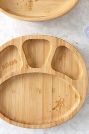 Bibado Bamboo Suction Divider Plate: Mist - Image 2 of 6