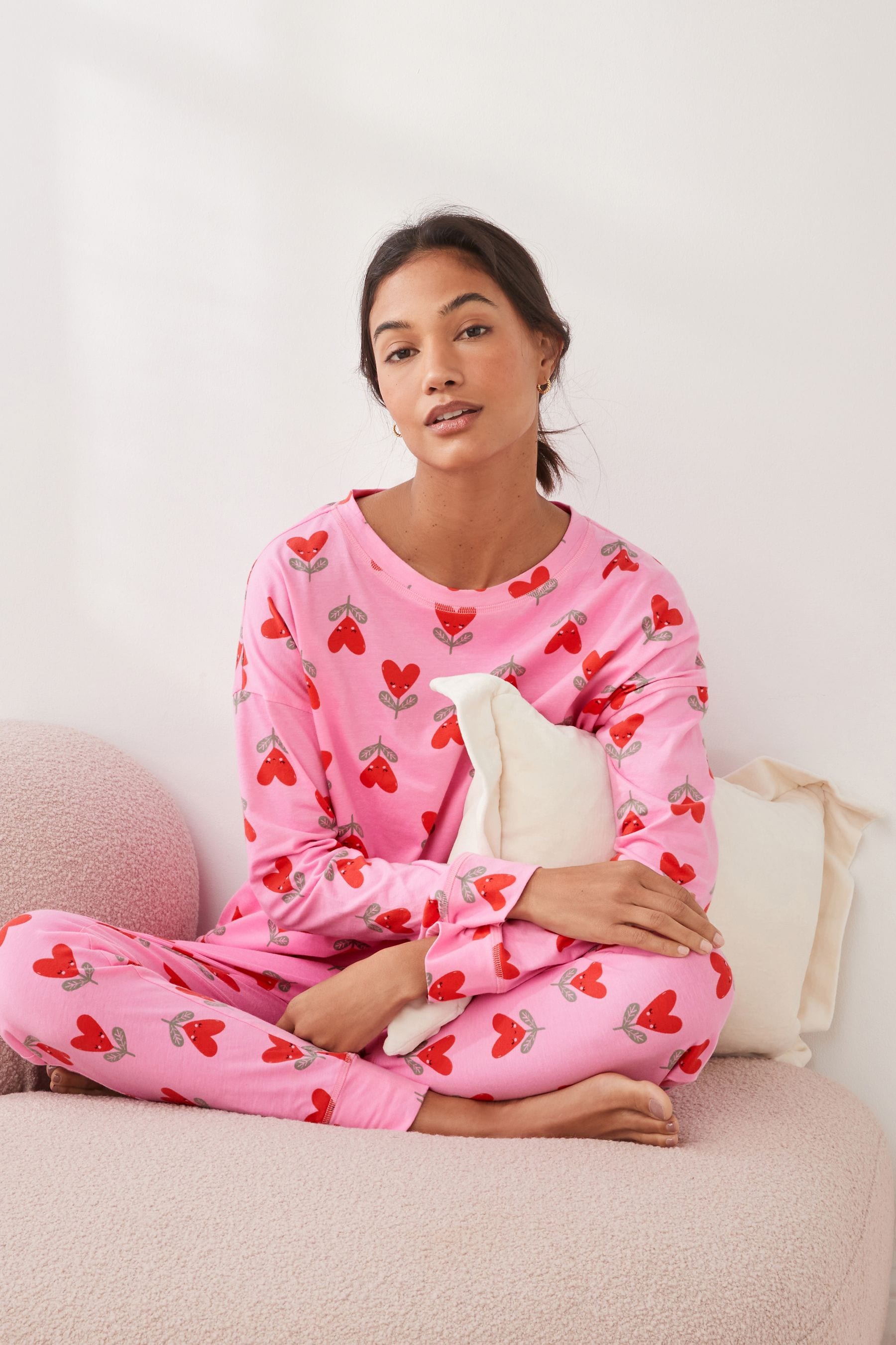 Heart pjs shop