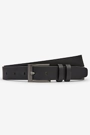 Black Leather Belt - Image 2 of 3