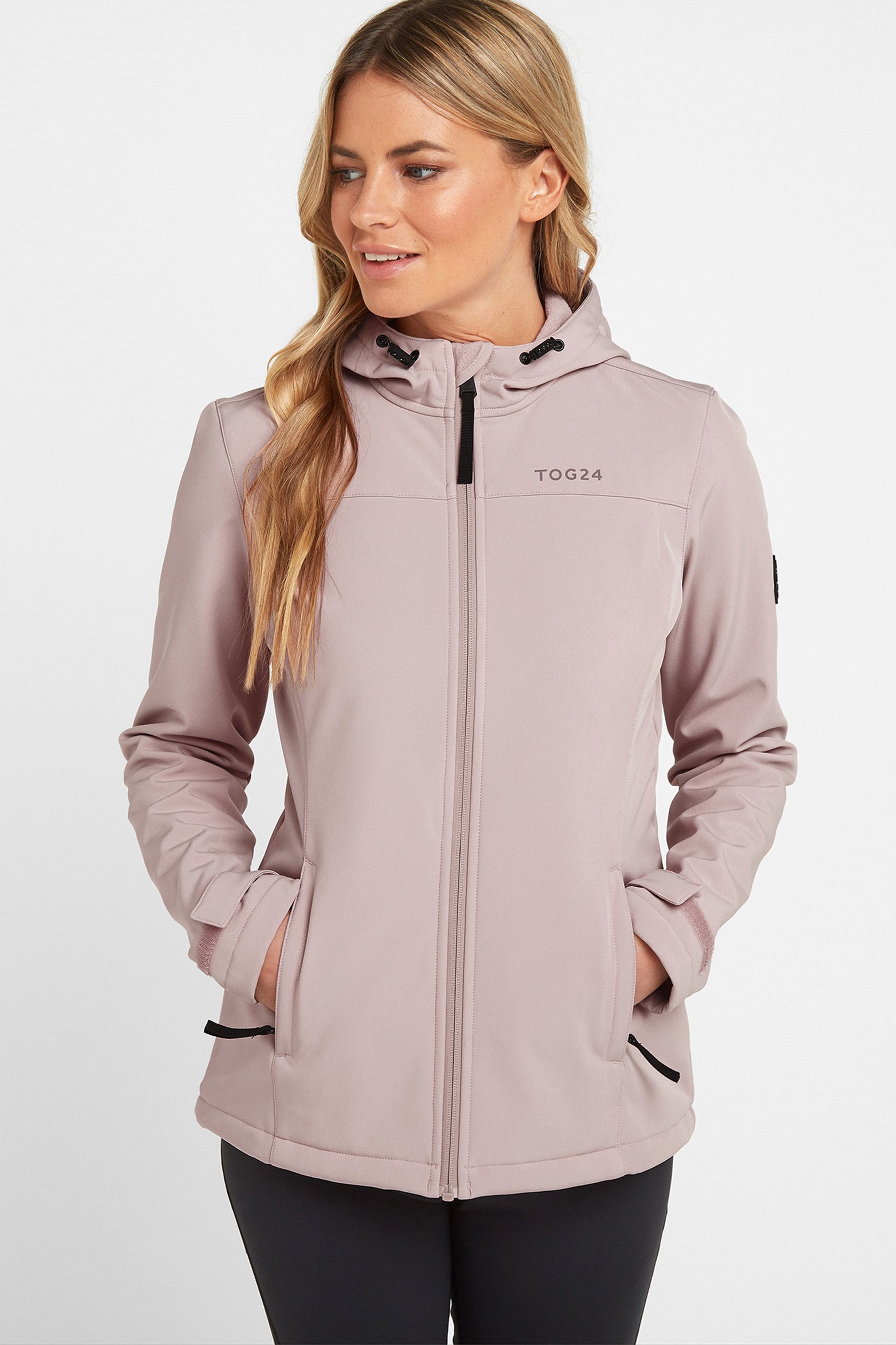 Ladies dusky pink jacket cheap