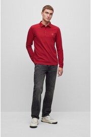 BOSS Red Passerby Polo Shirt - Image 3 of 5