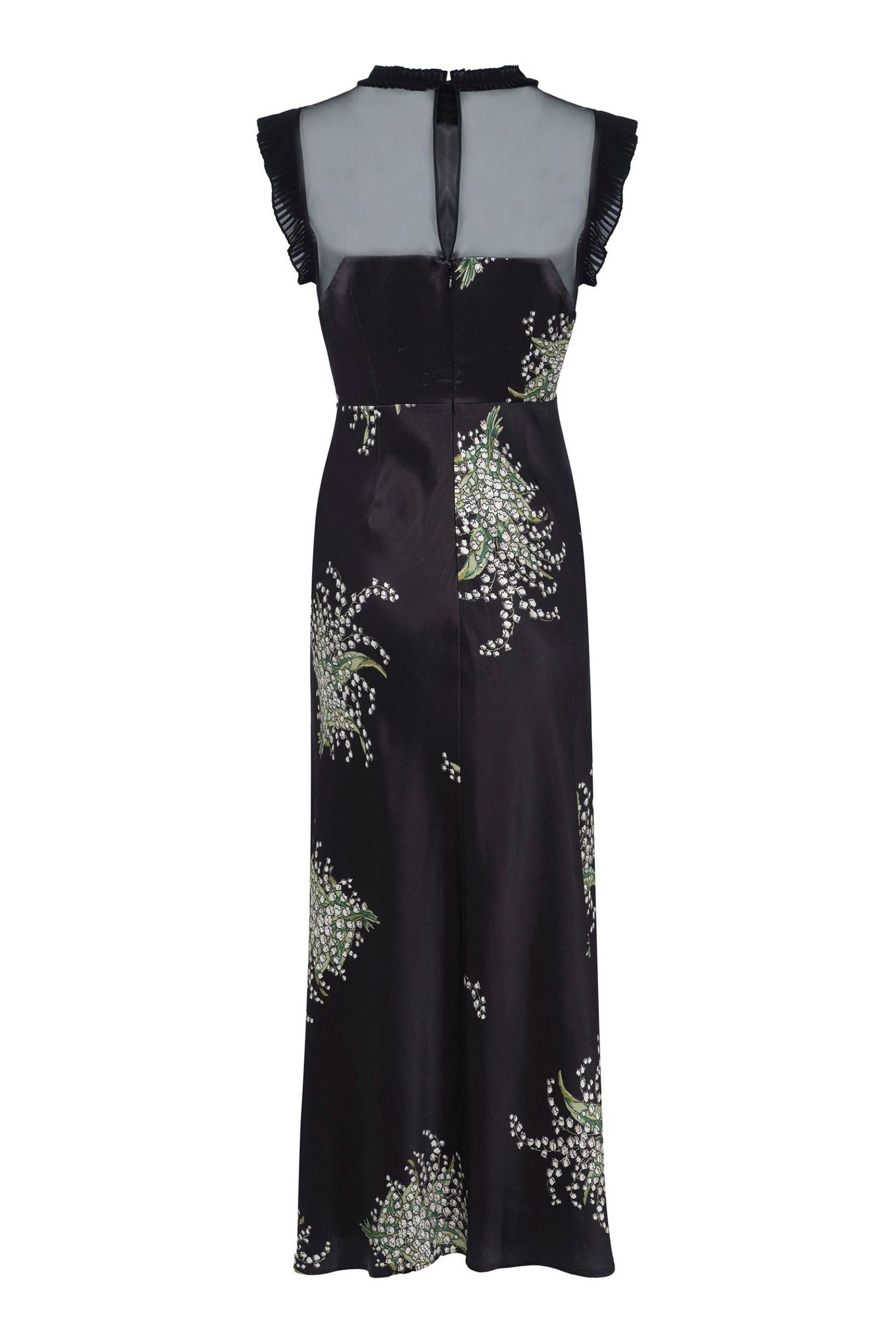 Kaira floral burnout maxi dress online